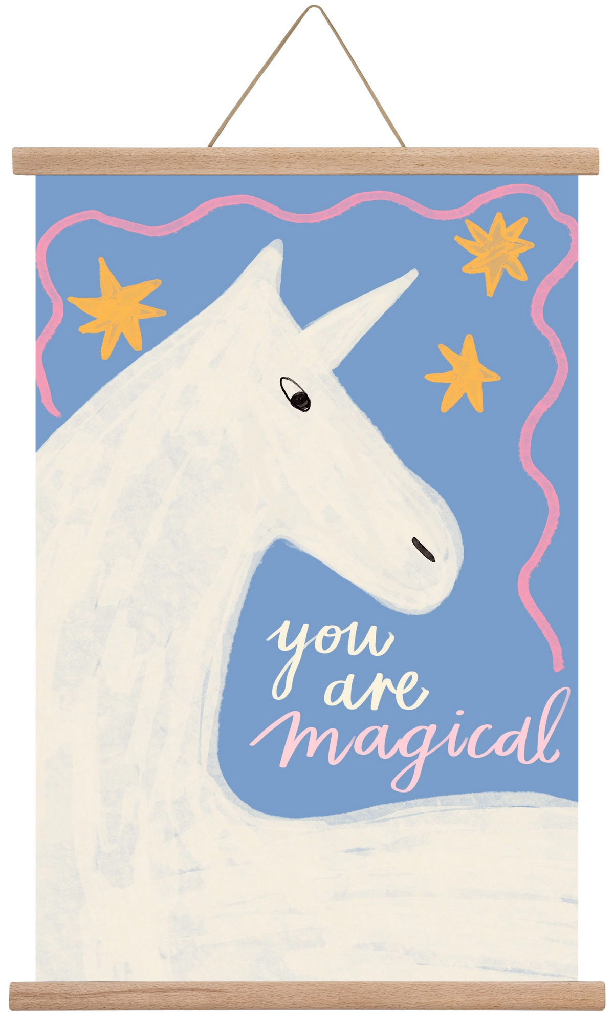 You are magical , 40x60 cm (40x60 cm), Tölgy akasztó