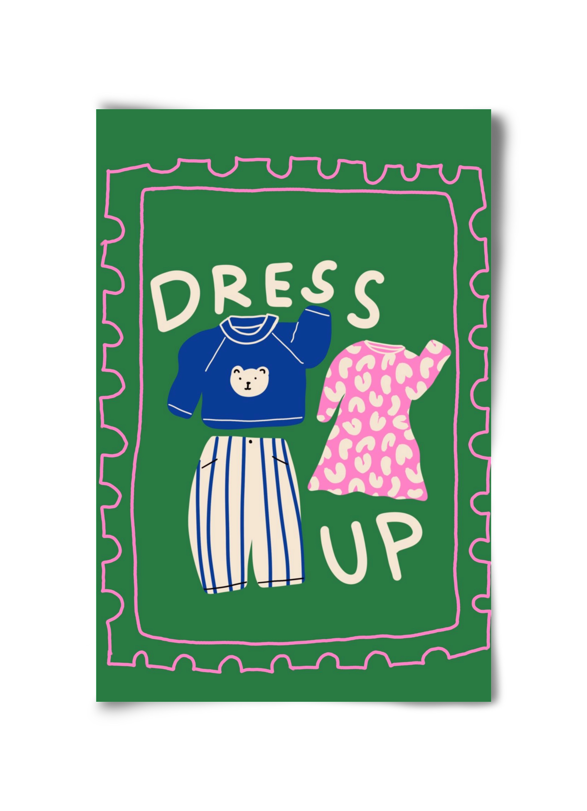 Dress Up, 30x45 cm, Keret nélkül