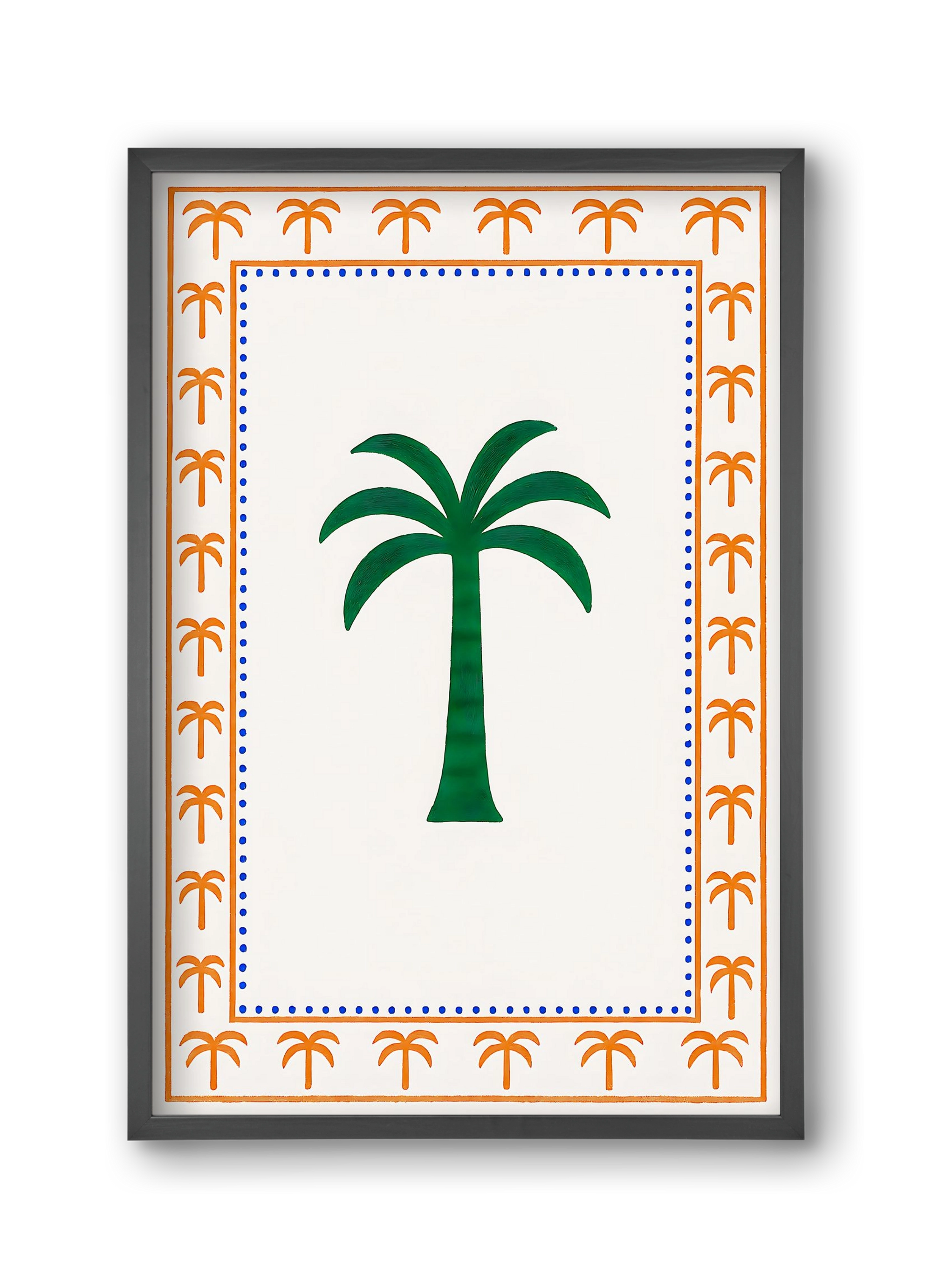 Palma collection 2 , 30x45 cm (30x45 cm), Fekete keret