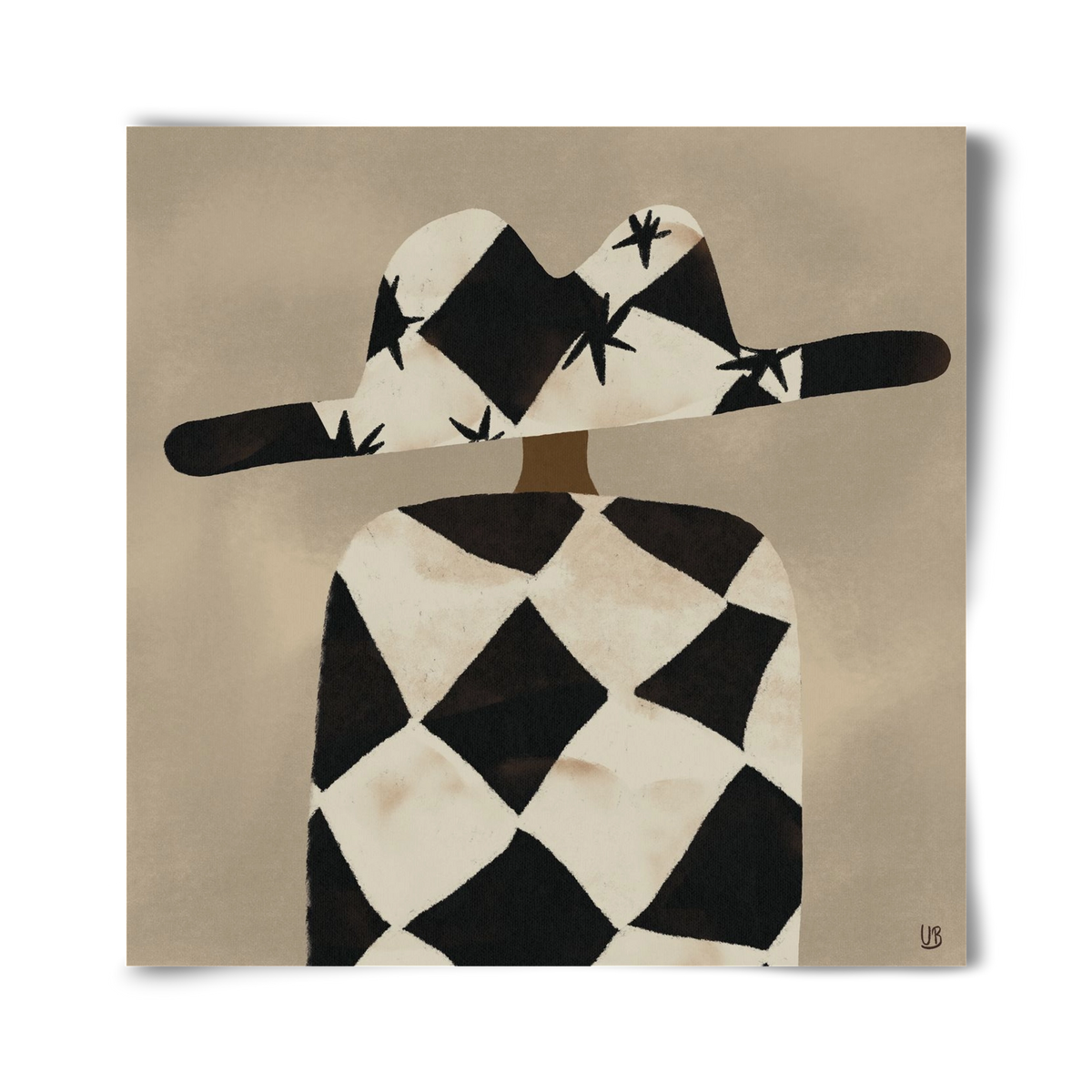 Au revoir, 40x40 cm, Keret nélkül