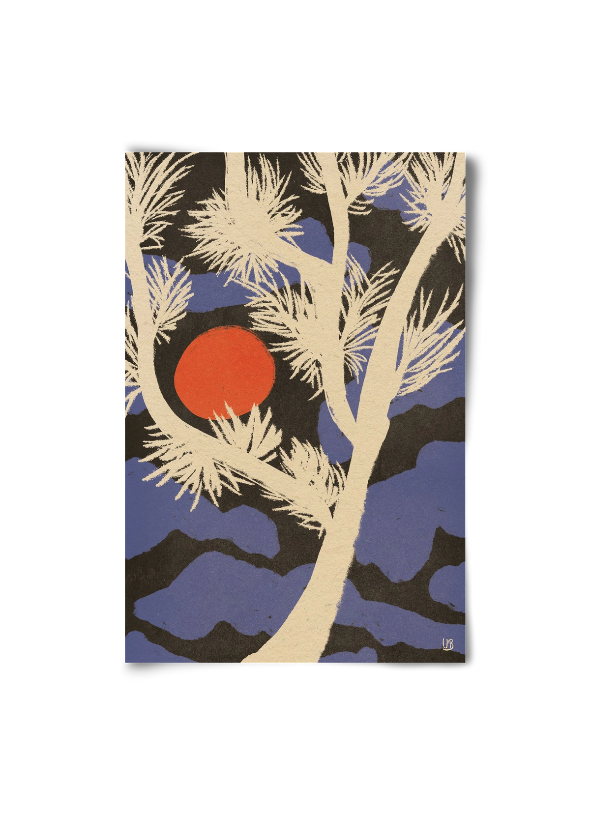 Japanese skies, 20x30 cm, Keret nélkül
