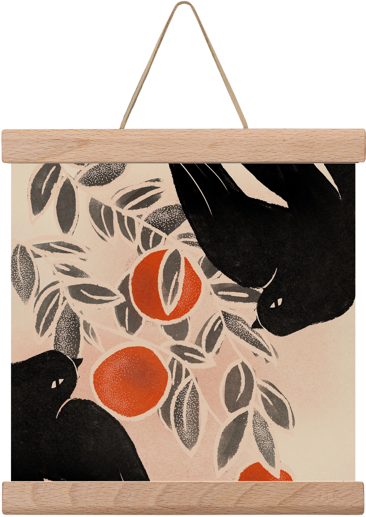 Fruits of autumn, 20x20 cm (20x20 cm), Tölgy akasztó