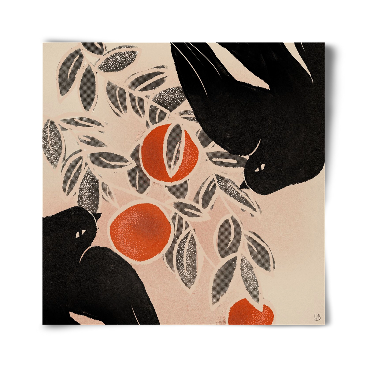 Fruits of autumn, 40x40 cm, Keret nélkül
