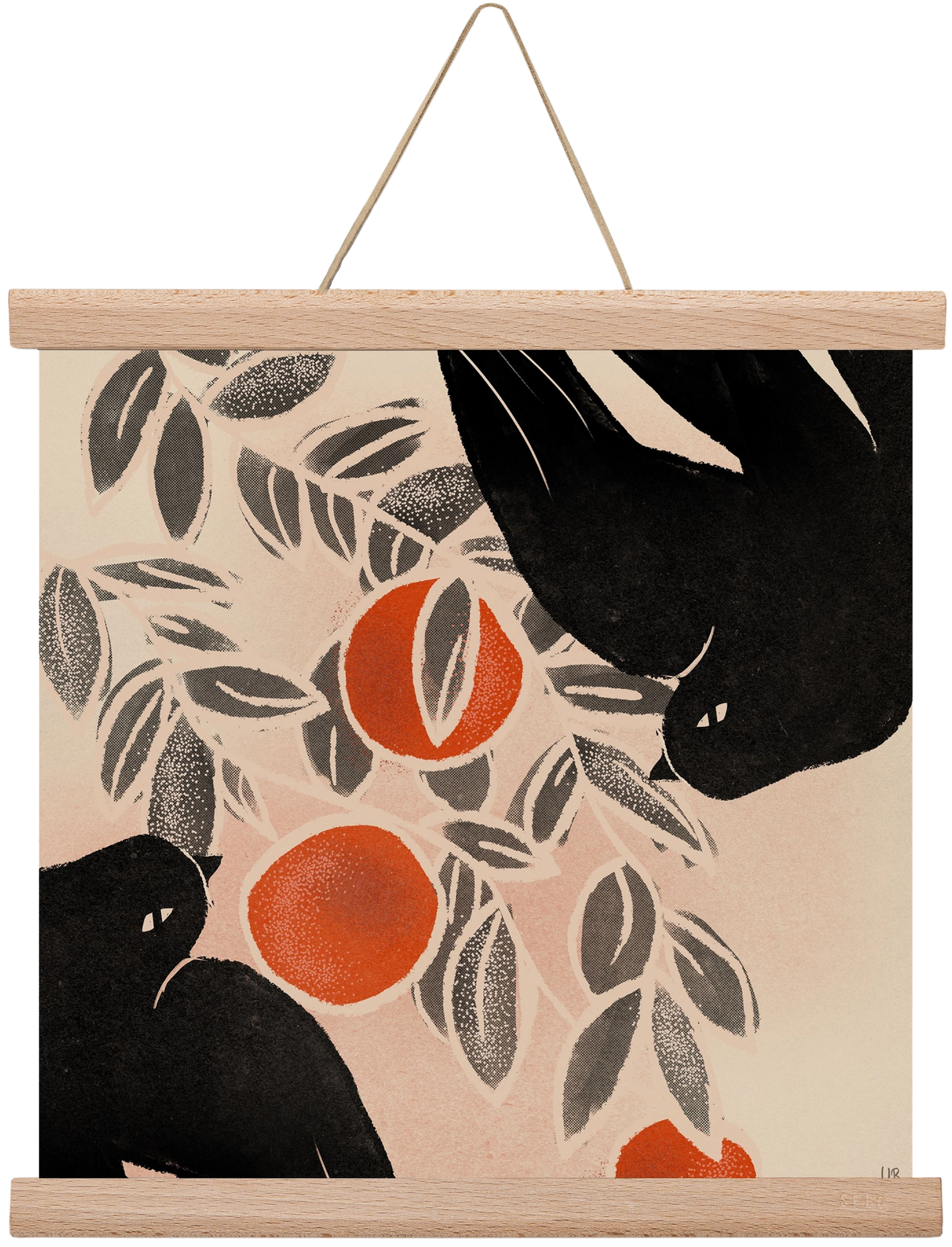 Fruits of autumn, 30x30 cm (30x30 cm), Tölgy akasztó
