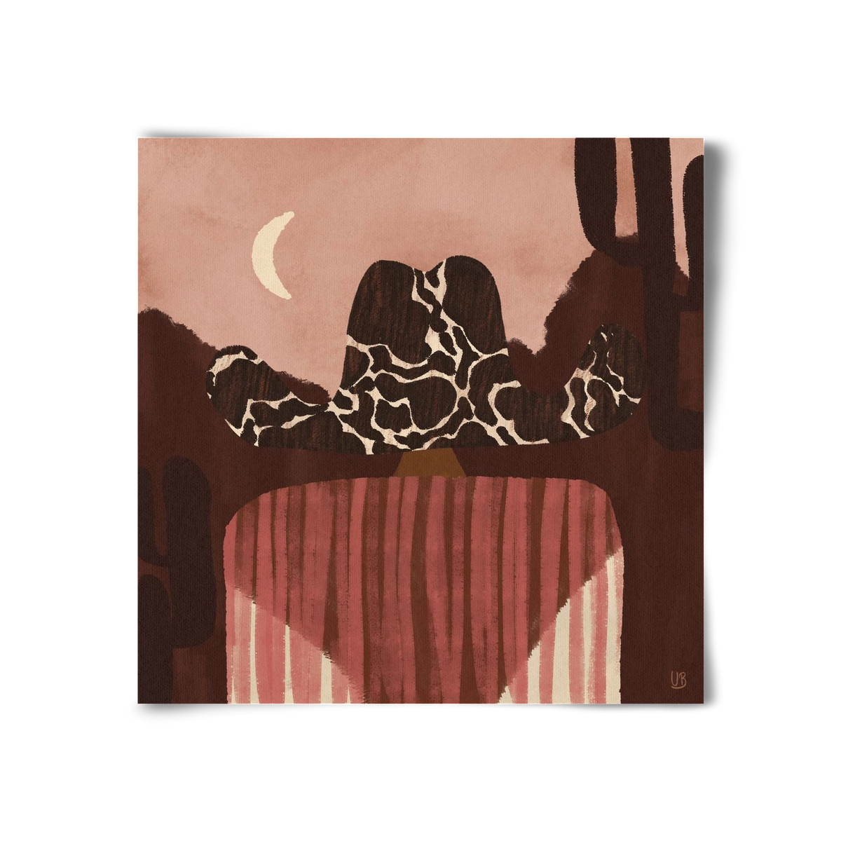 Dashing the Wild West, 30x30 cm, Keret nélkül