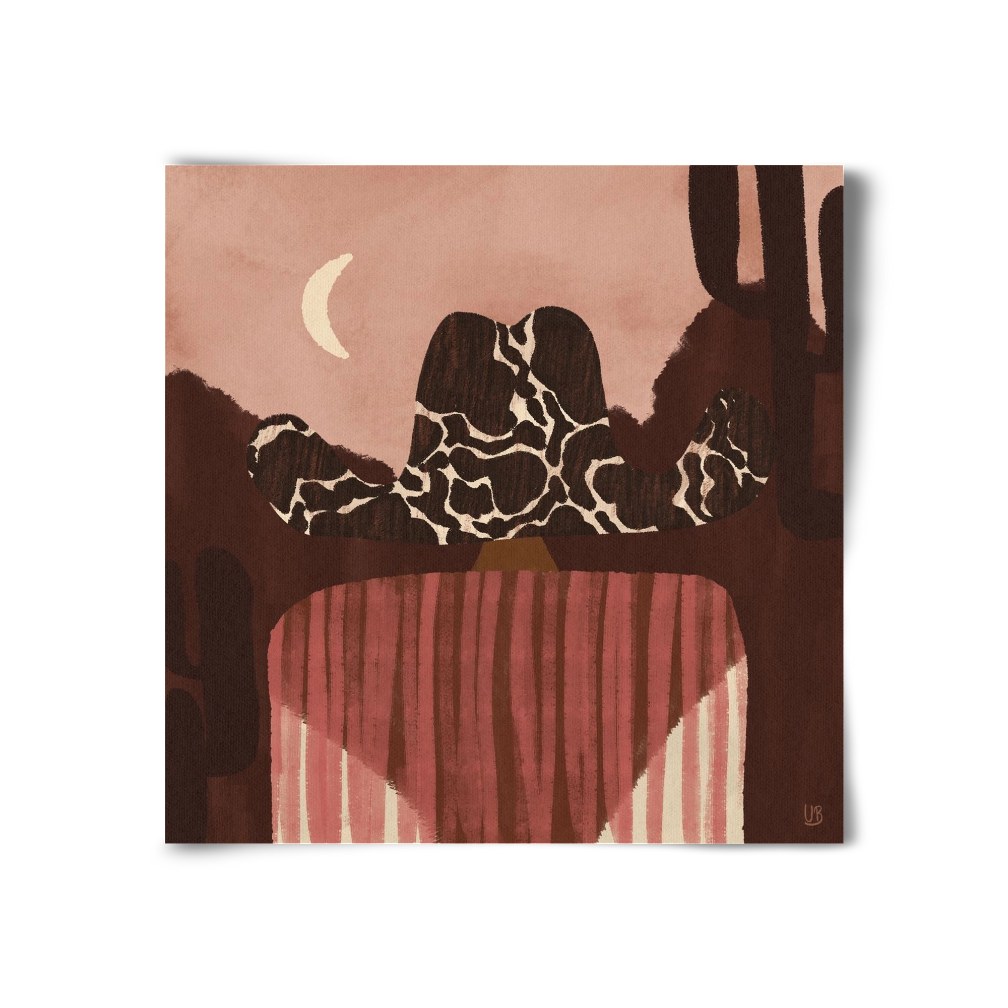 Dashing the Wild West, 30x30 cm, Keret nélkül