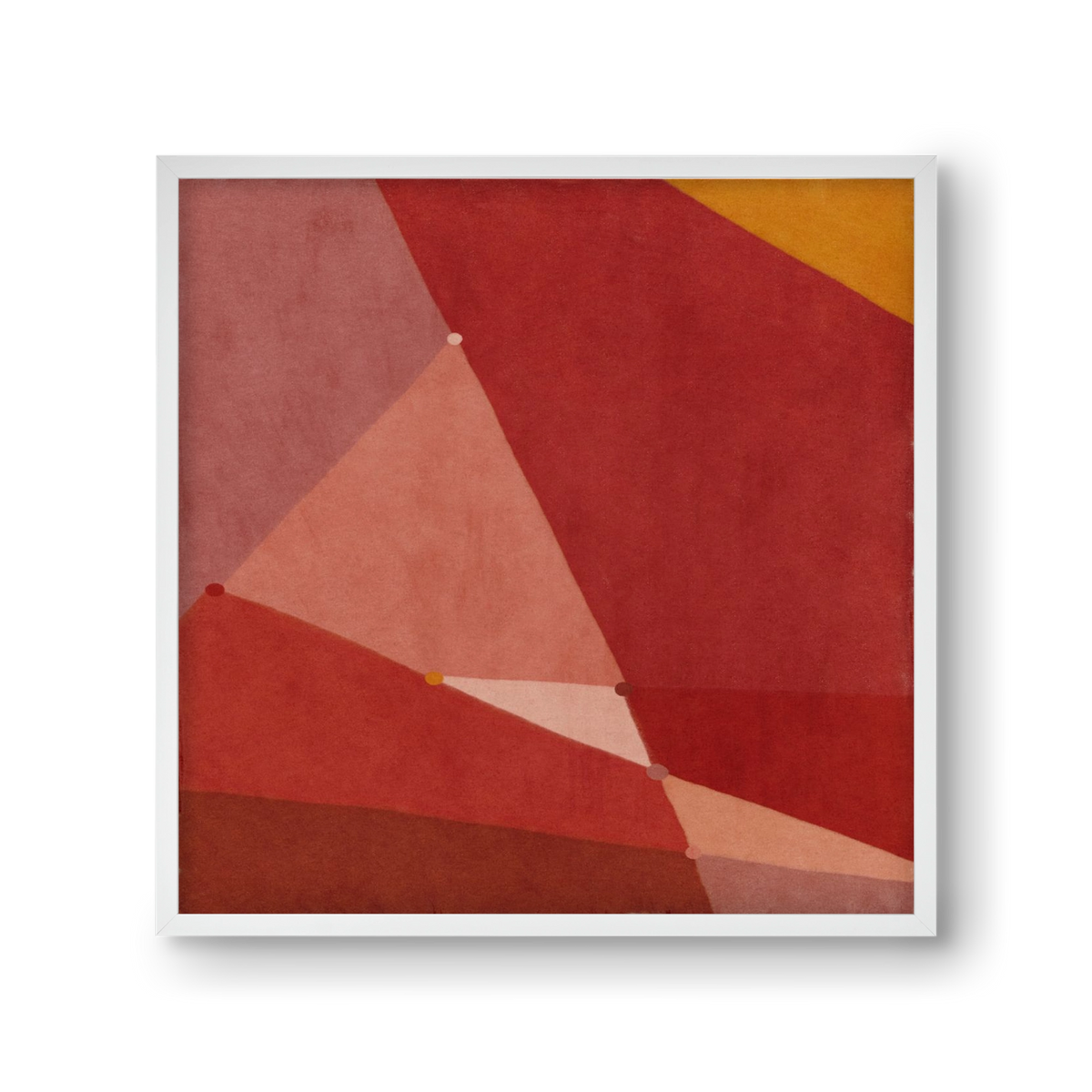 Abstract Intersections Q01, 30x30 cm (30x30 cm), Fehér keret