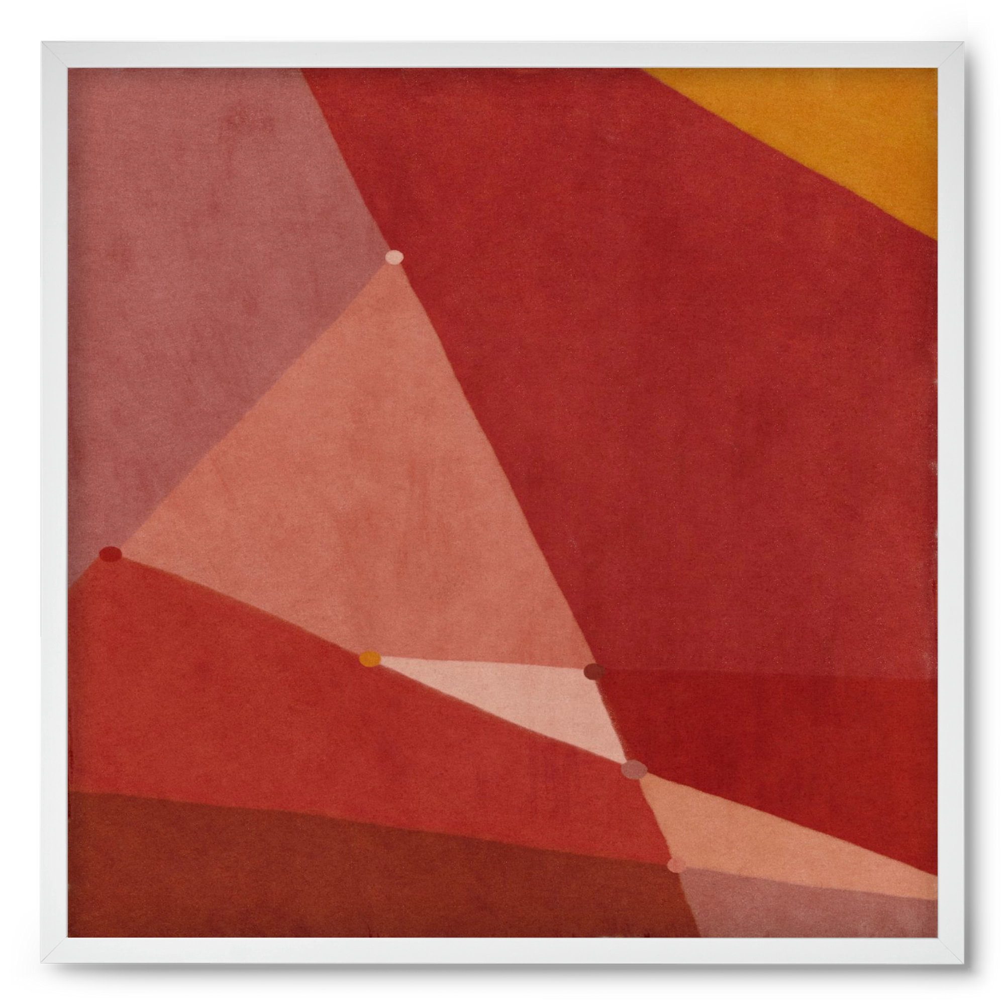 Abstract Intersections Q01, 50x50 cm (50x50 cm), Fehér keret