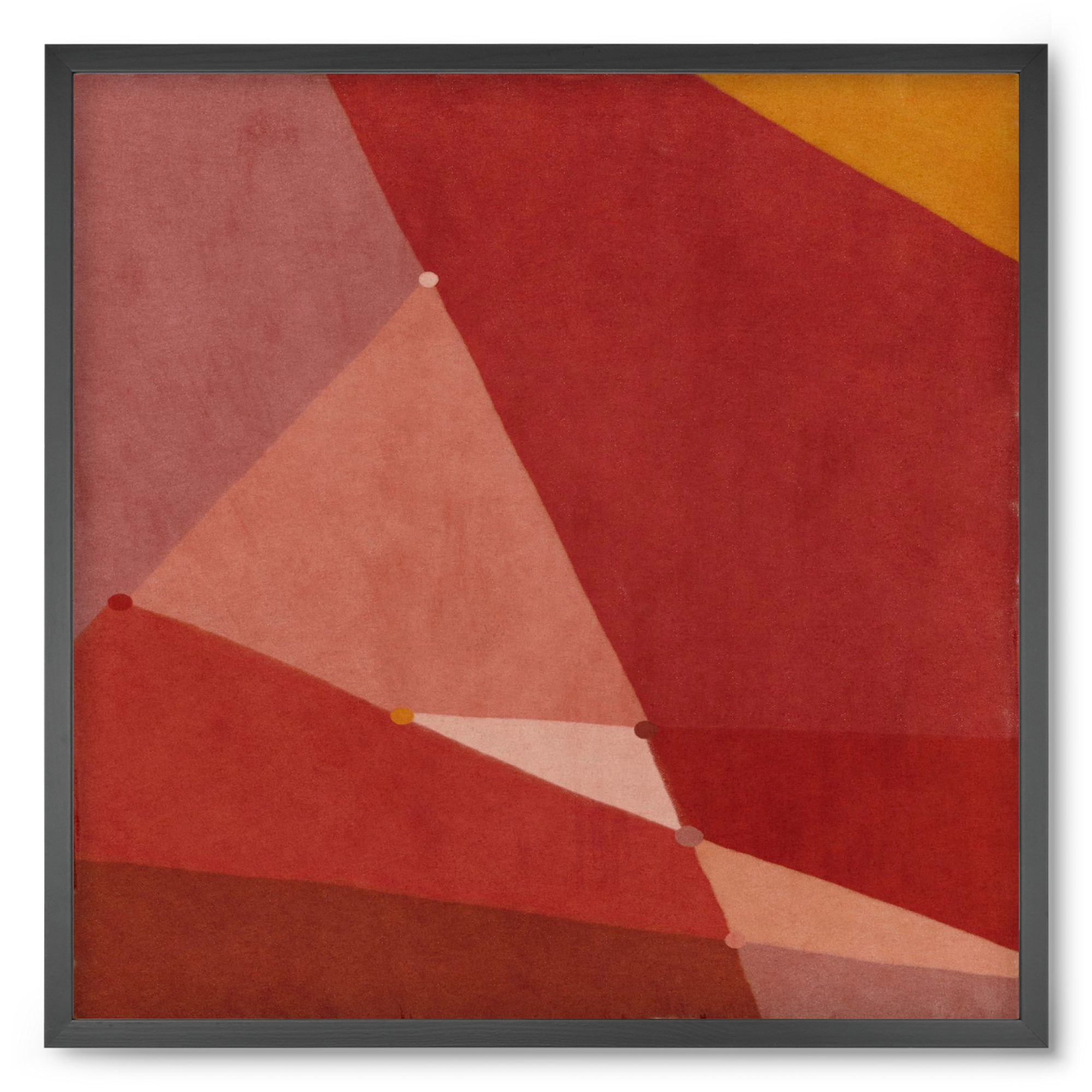 Abstract Intersections Q01, 50x50 cm (50x50 cm), Fekete keret
