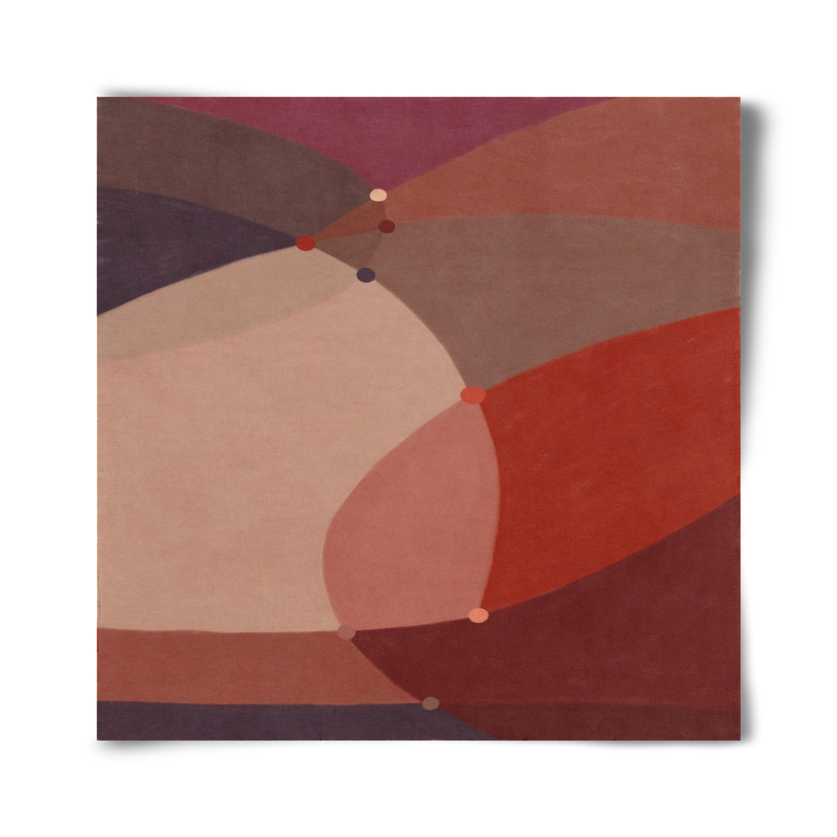 Abstract Intersections Q03, 40x40 cm, Keret nélkül
