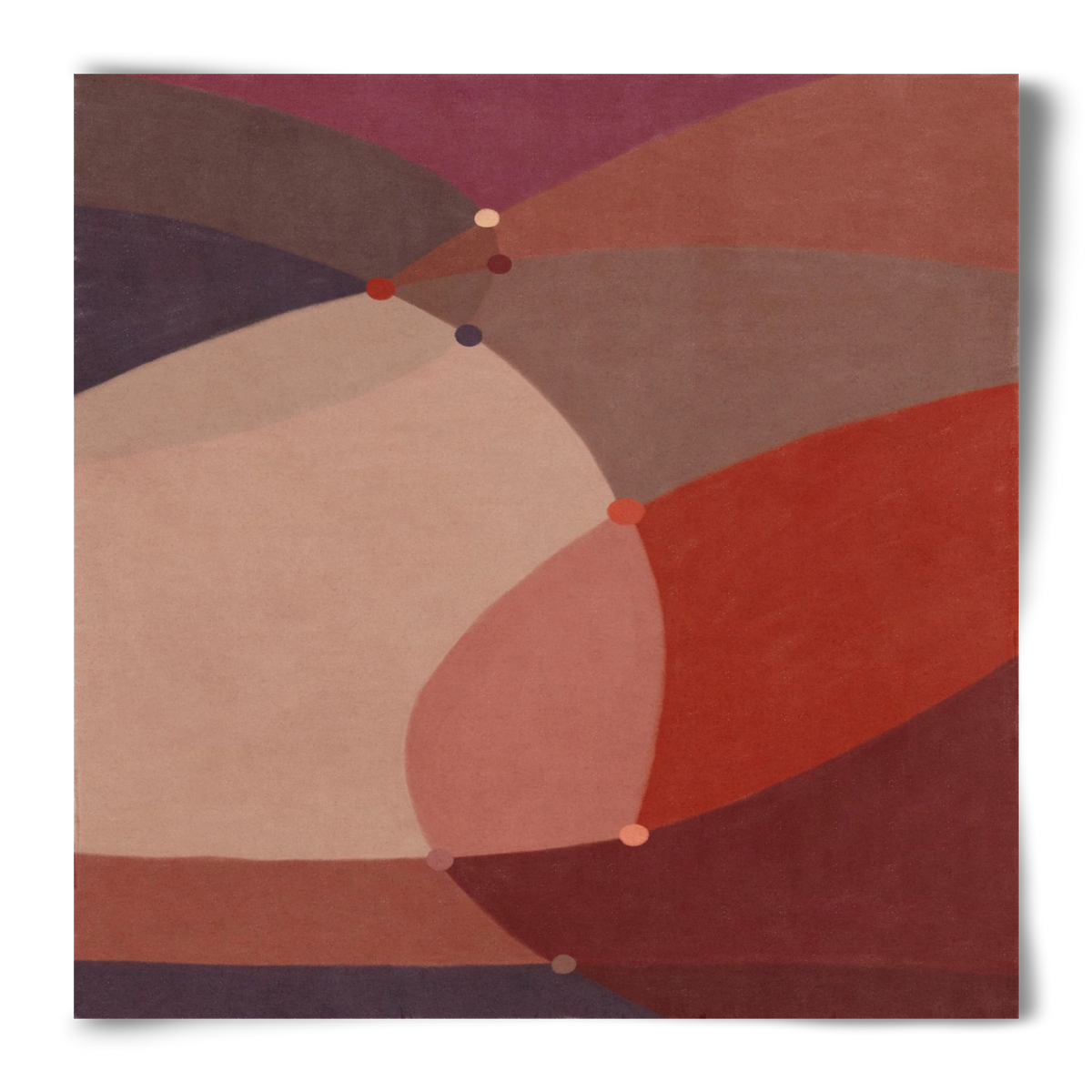 Abstract Intersections Q03, 50x50 cm, Keret nélkül