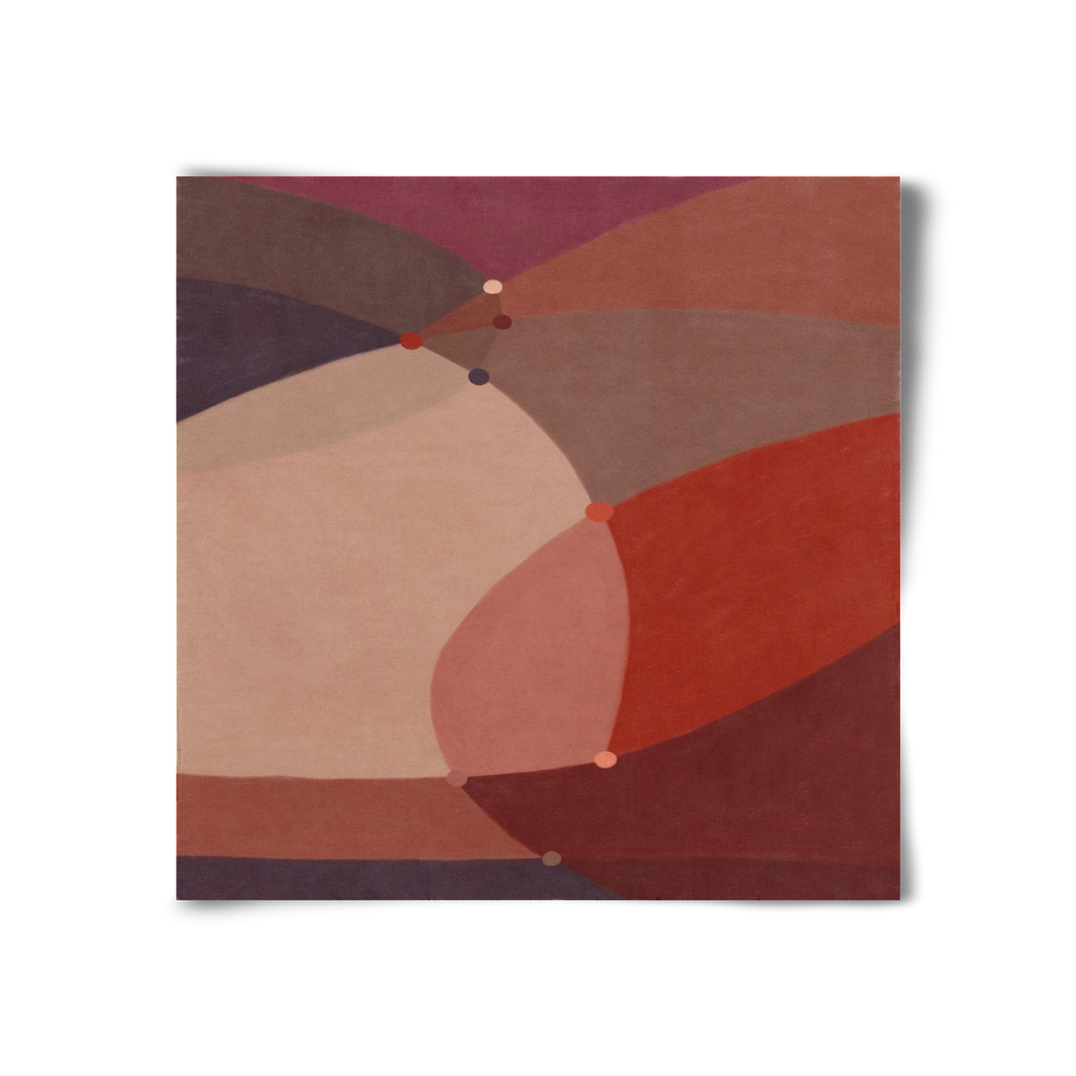 Abstract Intersections Q03, 30x30 cm, Keret nélkül