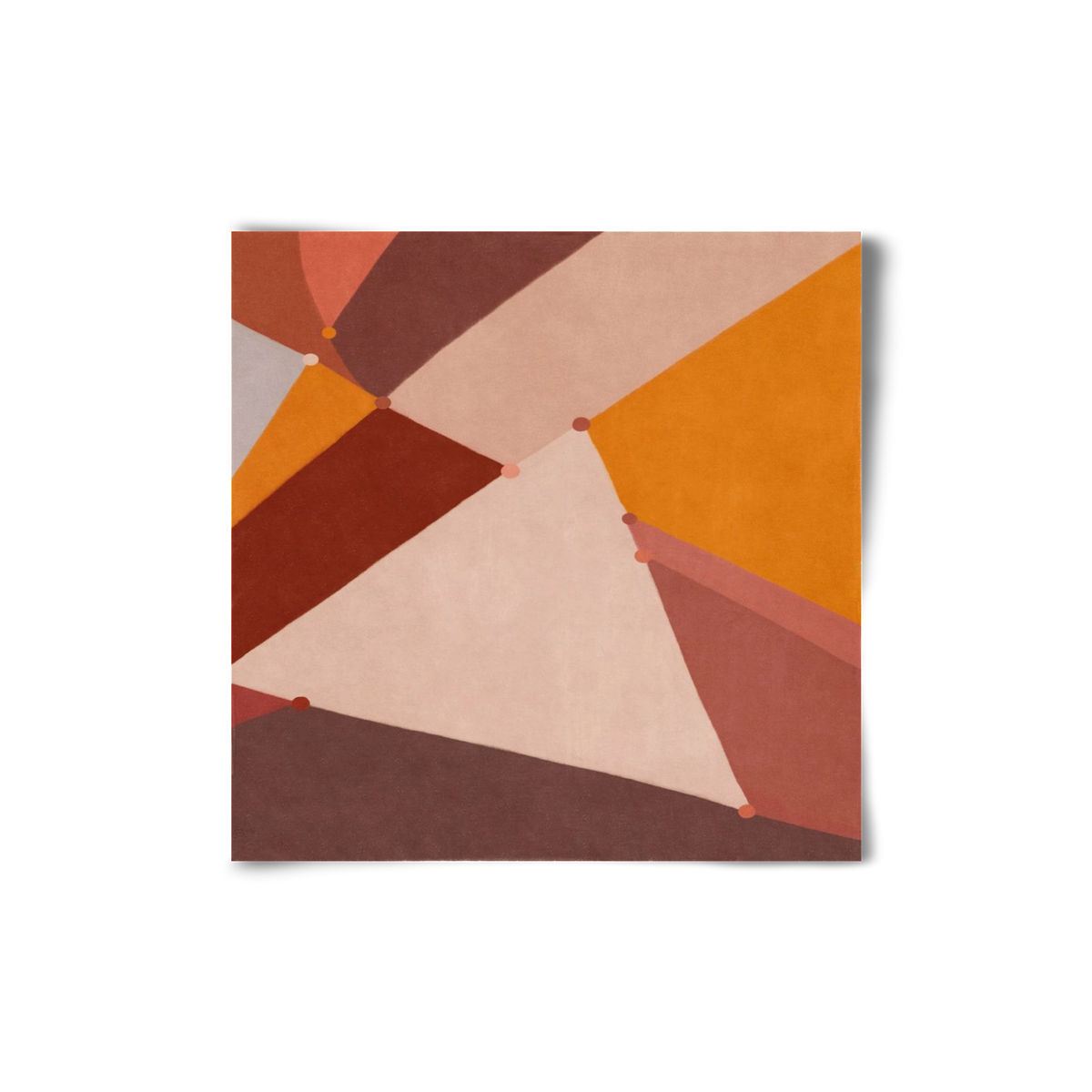 Abstract Intersections Q07, 20x20 cm, Keret nélkül