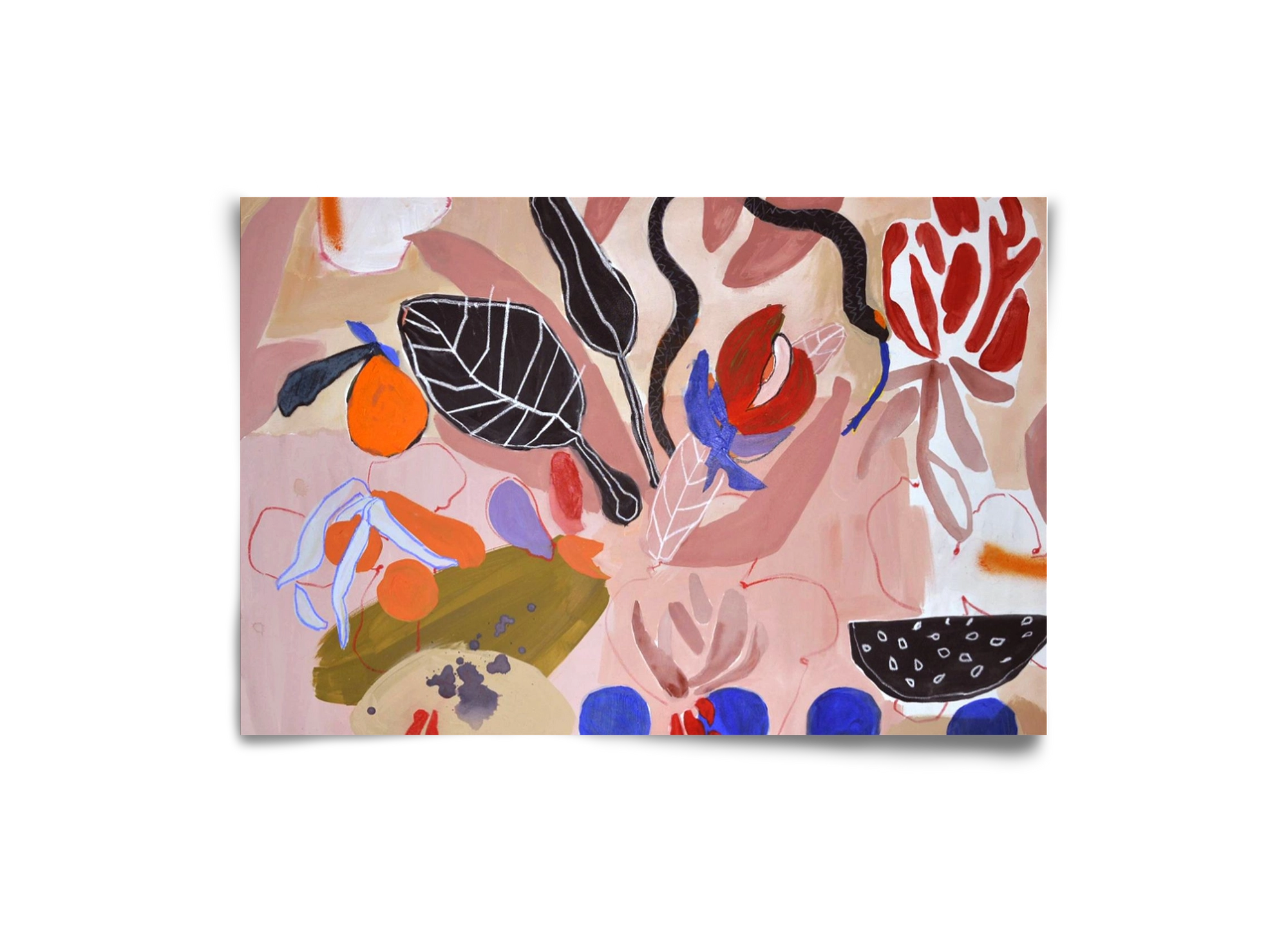 Finding peace, 30x20 cm, Keret nélkül