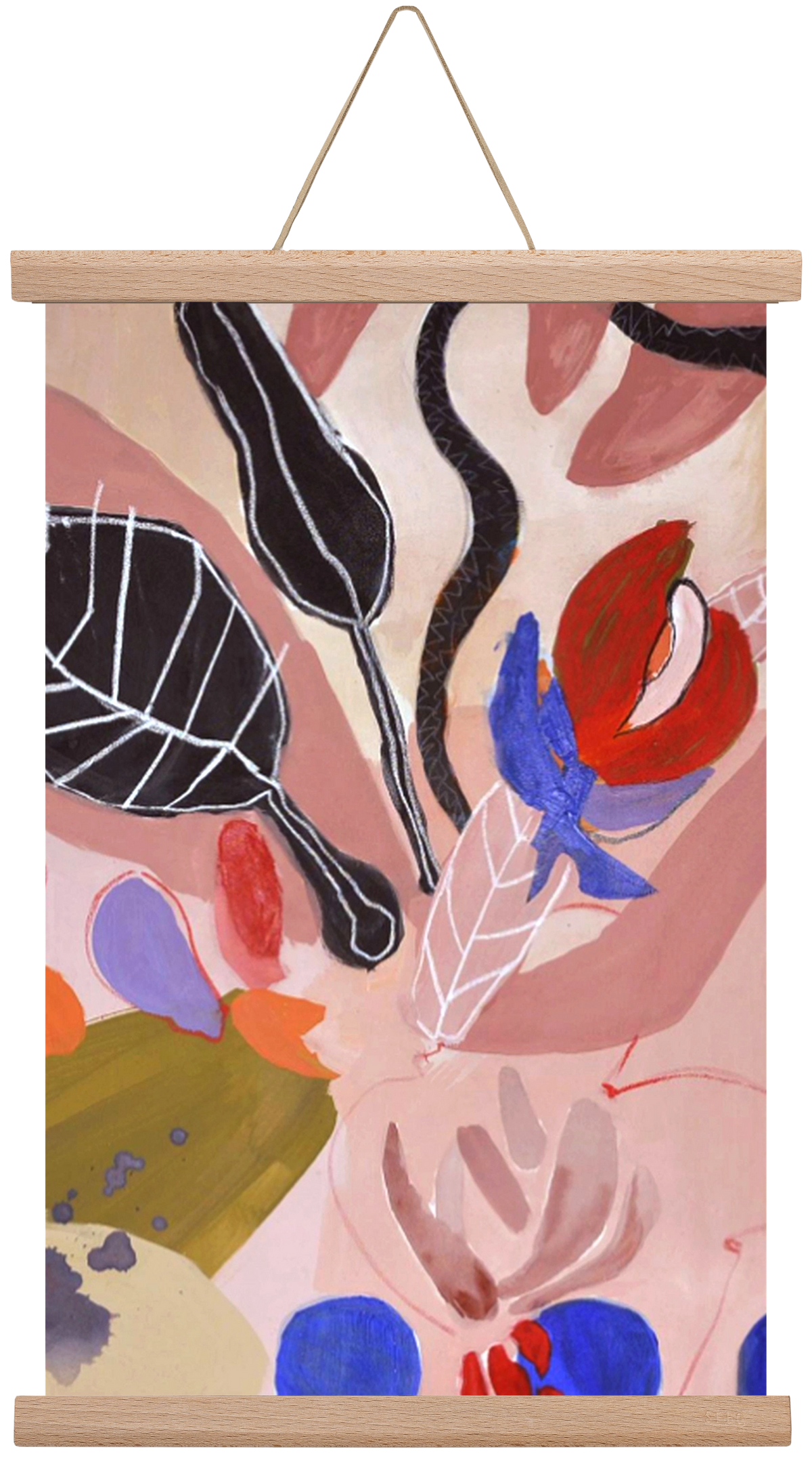 Finding peace, 45x30 cm (45x30 cm), Tölgy akasztó