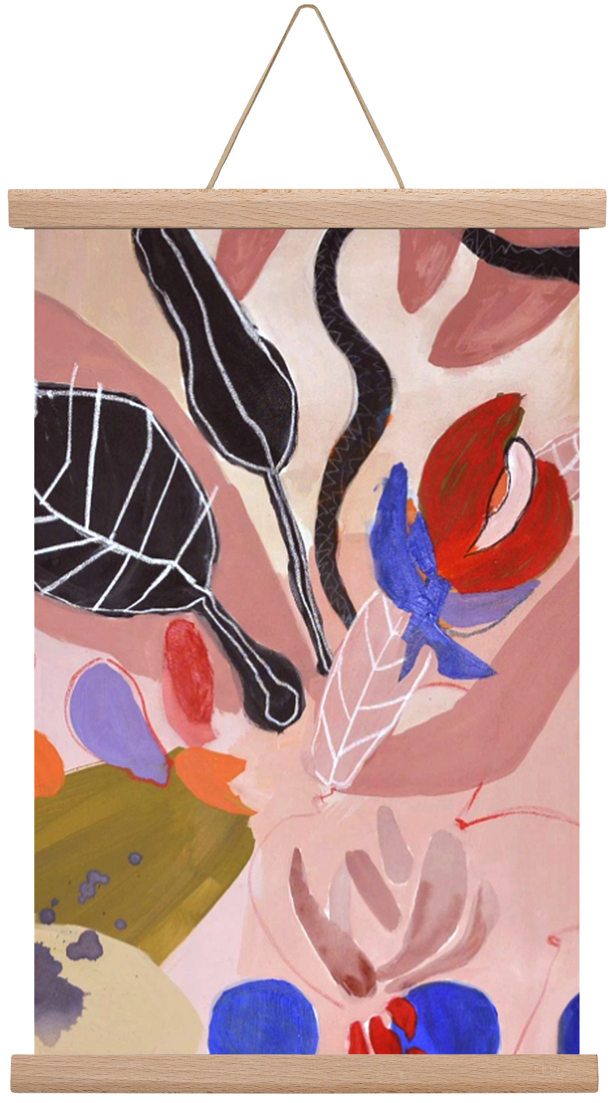 Finding peace, 45x30 cm (45x30 cm), Tölgy akasztó