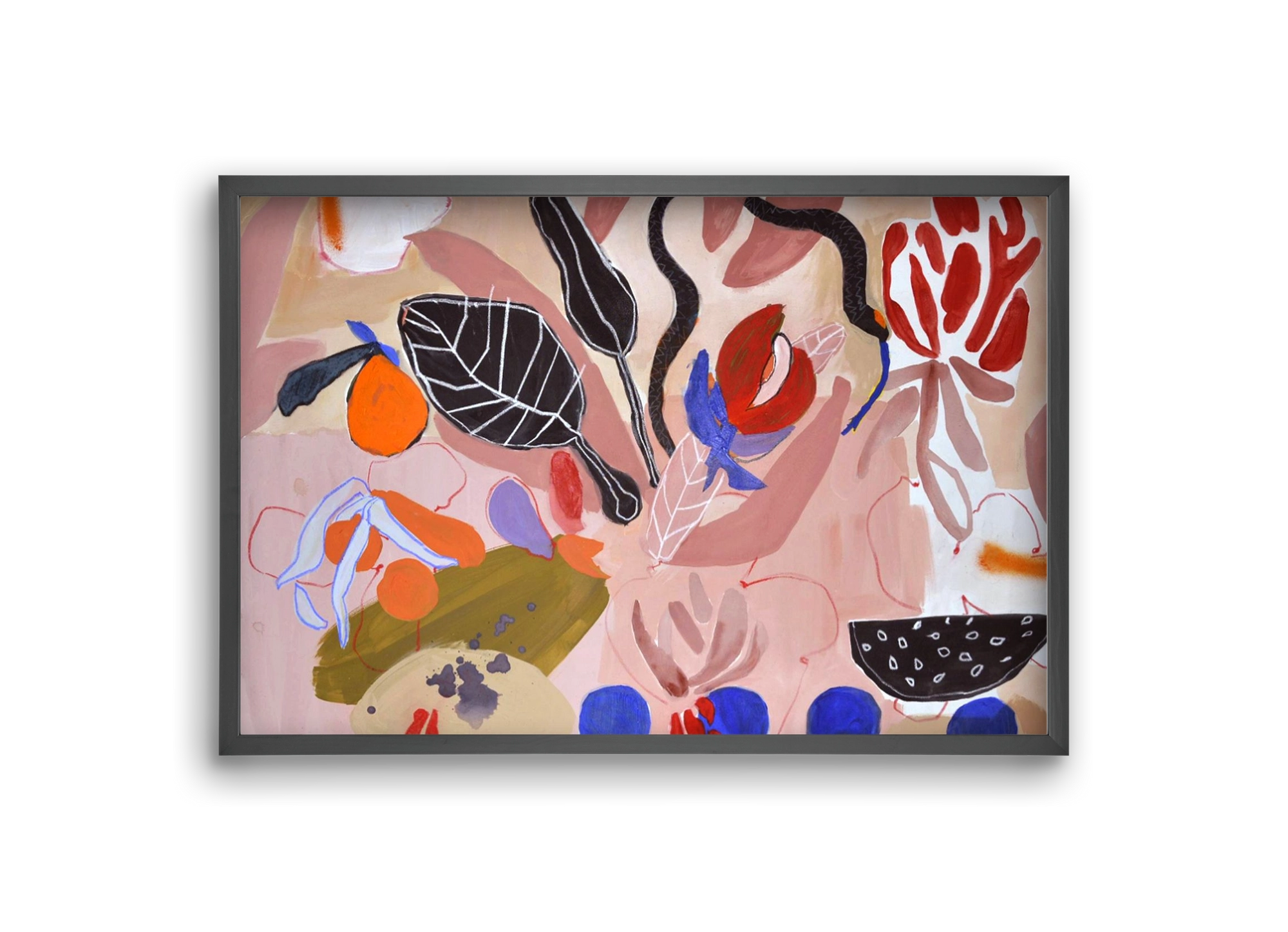 Finding peace, 30x20 cm (30x20 cm), Fekete keret