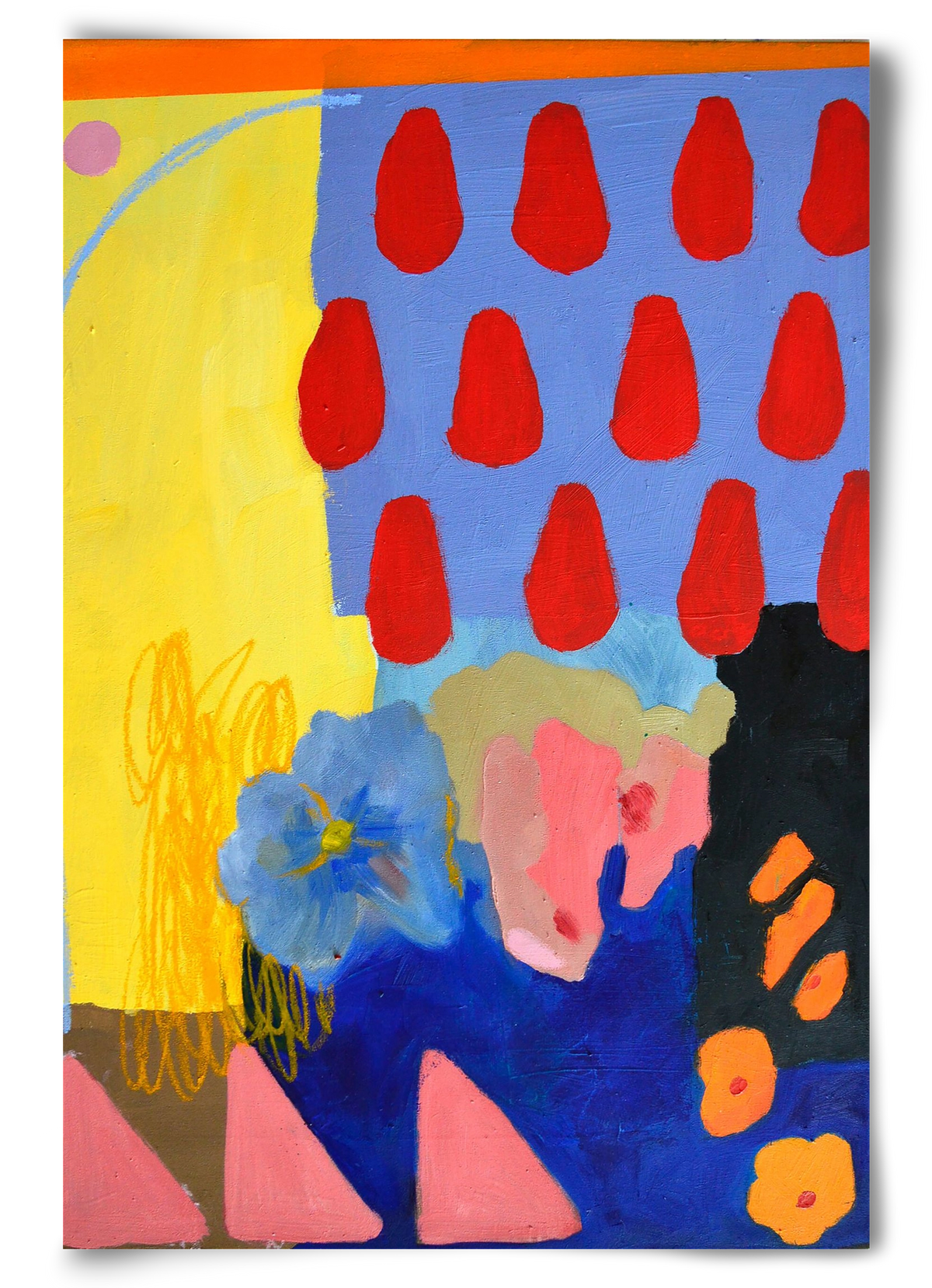 Rainy day, 60x90 cm, Keret nélkül