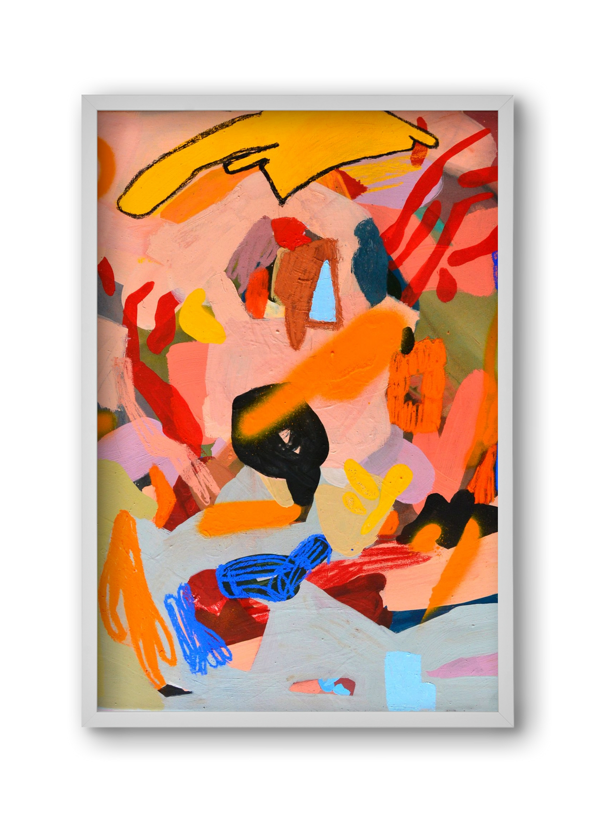 Iam isi masa, 30x45 cm (30x45 cm), Fehér keret