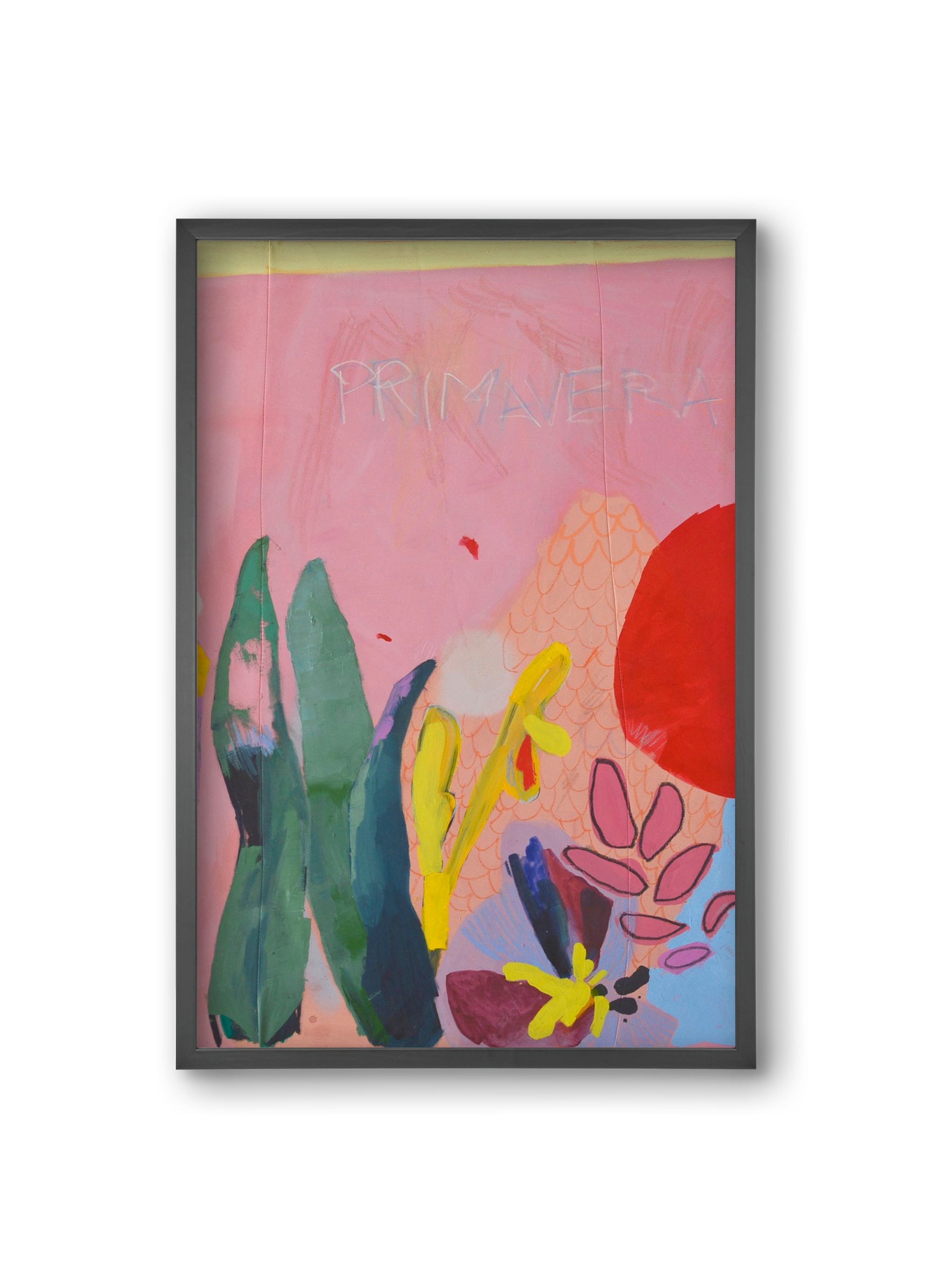 Primavera I., 20x30 cm (20x30 cm), Fekete keret