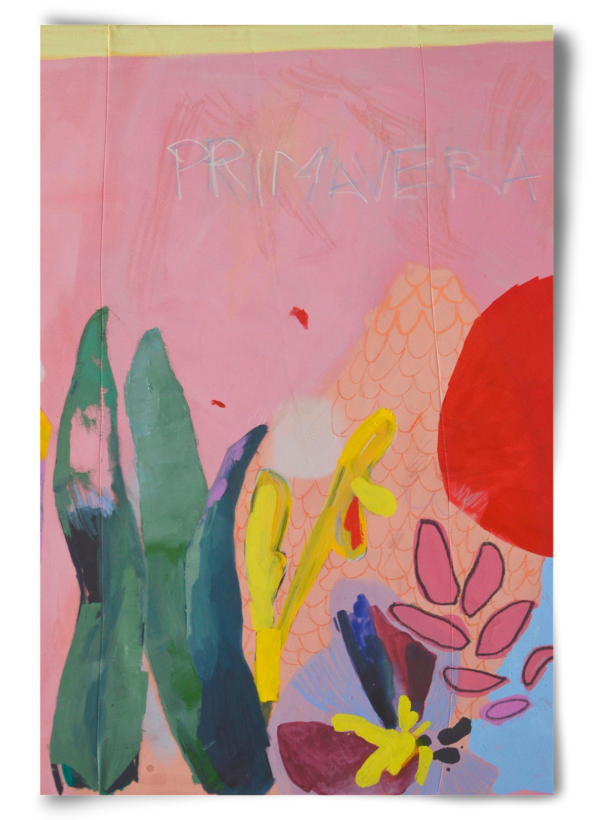 Primavera I., 60x90 cm, Keret nélkül