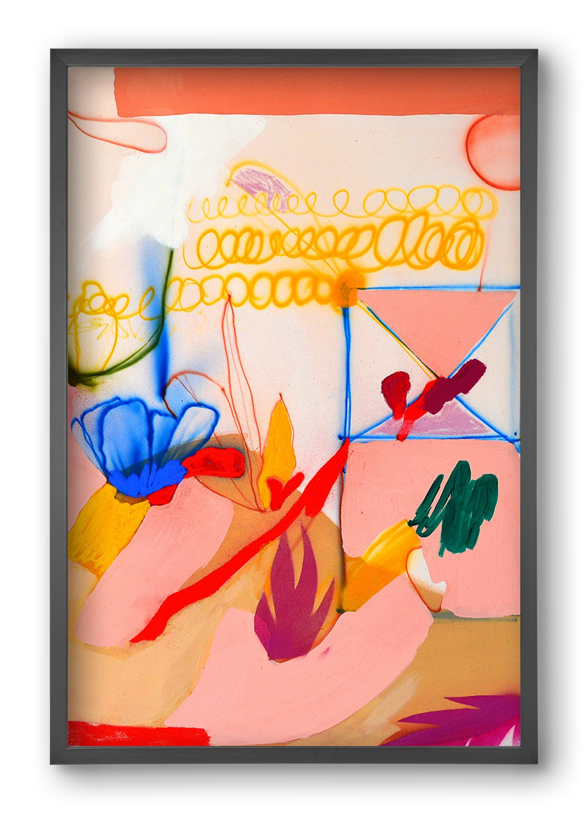 Good message, 40x60 cm (40x60 cm), Fekete keret