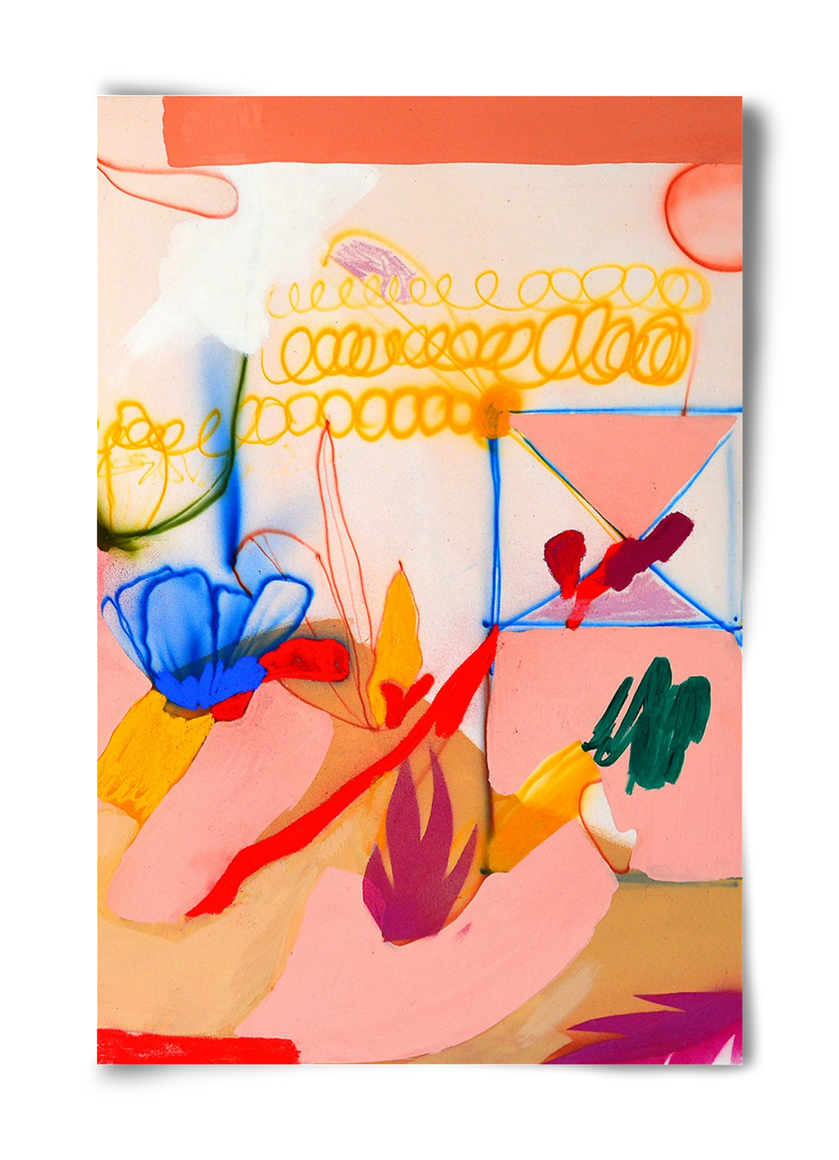 Good message, 40x60 cm, Keret nélkül