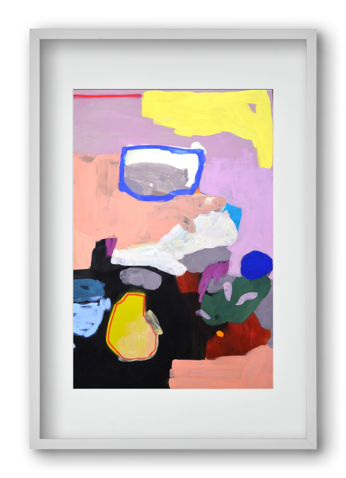 Jupiter, 40x60 cm (30x45 cm), Fehér keret, paszpartuval