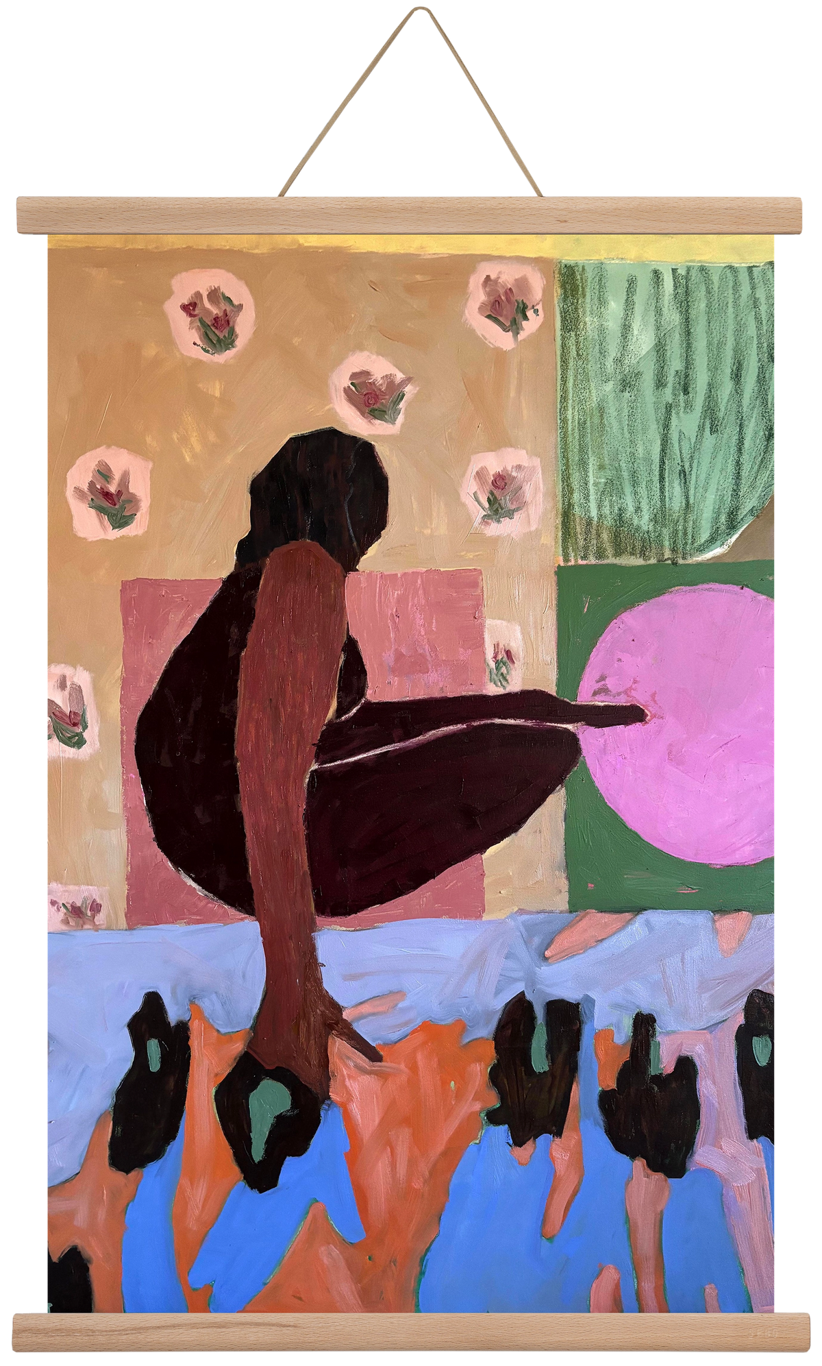 Paloma V, 40x60 cm (40x60 cm), Tölgy akasztó