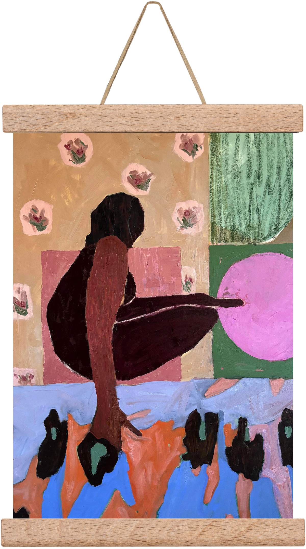 Paloma V, 20x30 cm (20x30 cm), Tölgy akasztó