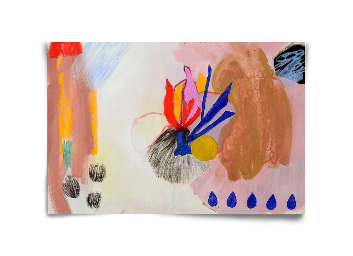 Karneval, 45x30 cm, Keret nélkül