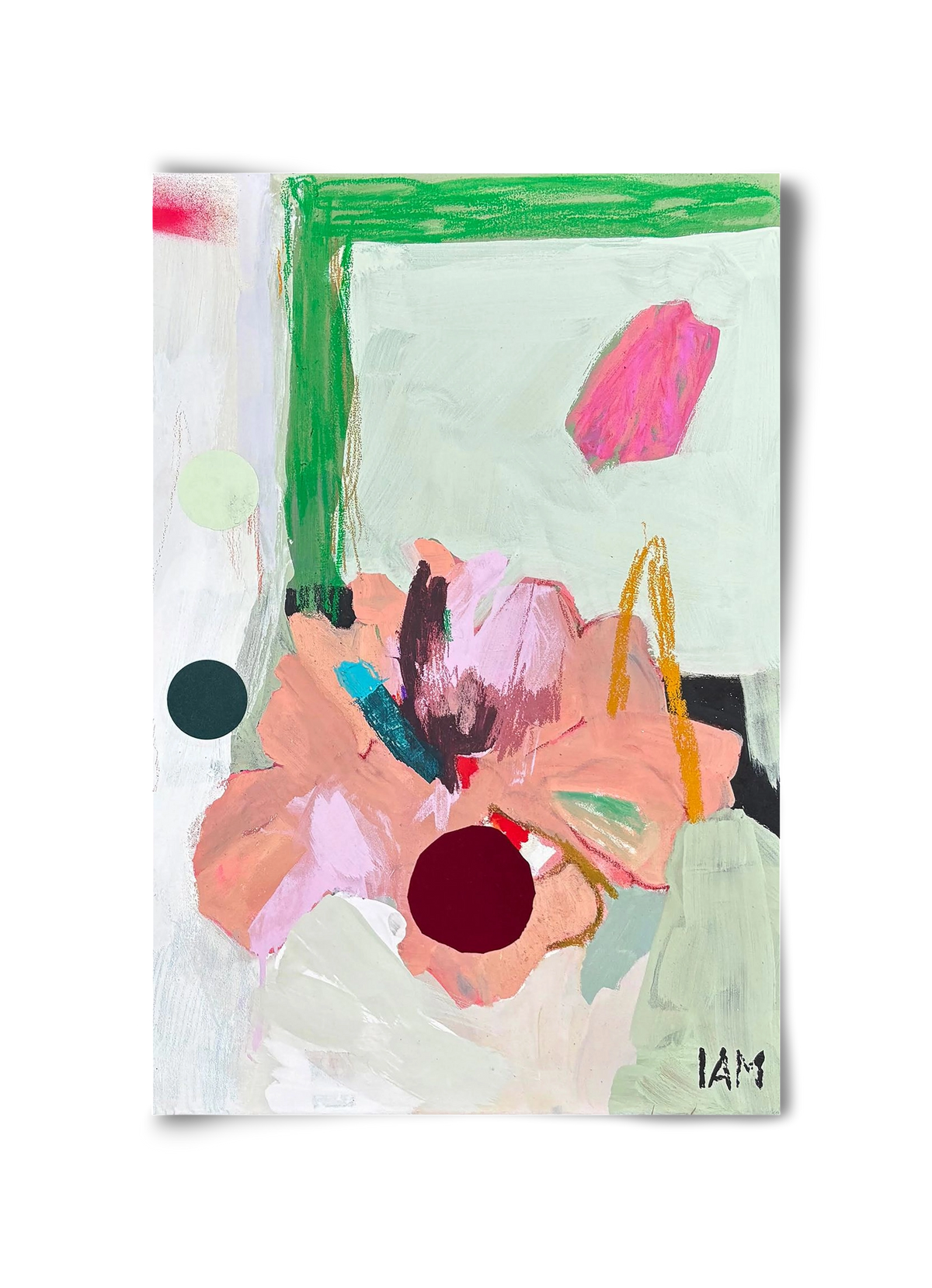 flower, 30x45 cm, Keret nélkül
