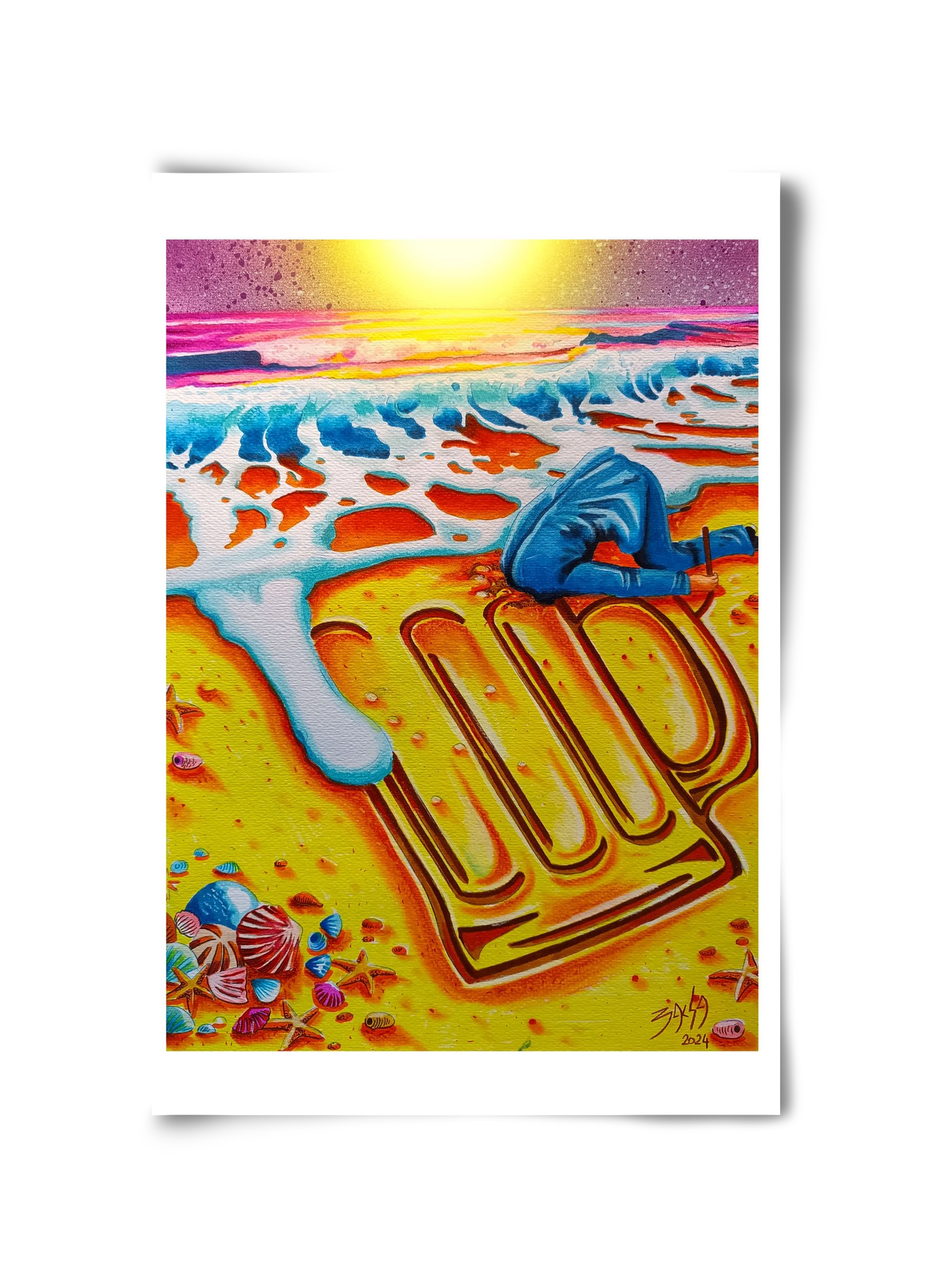 beer II., 30x45 cm, Keret nélkül