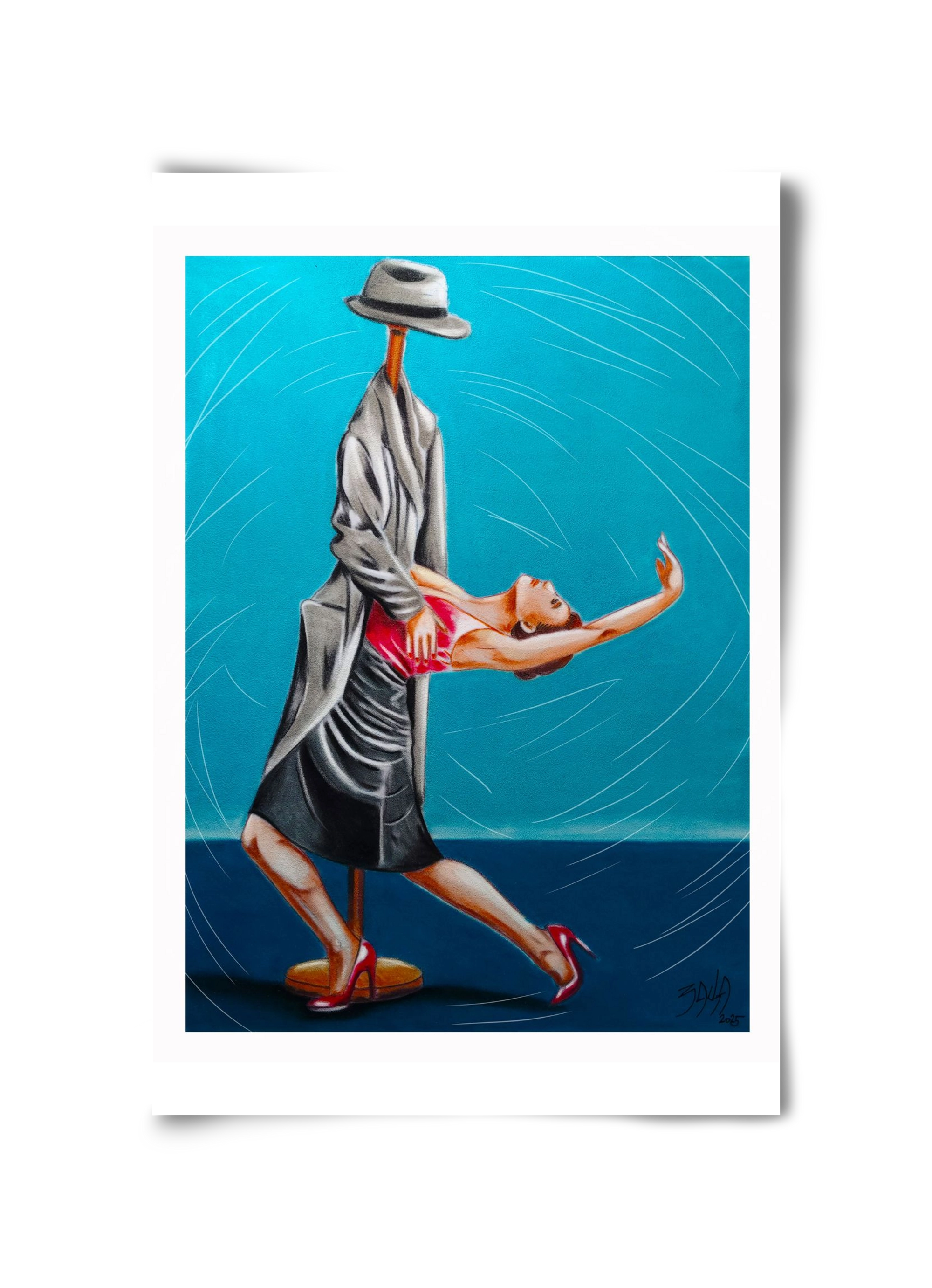 egyedül, 30x45 cm, Keret nélkül