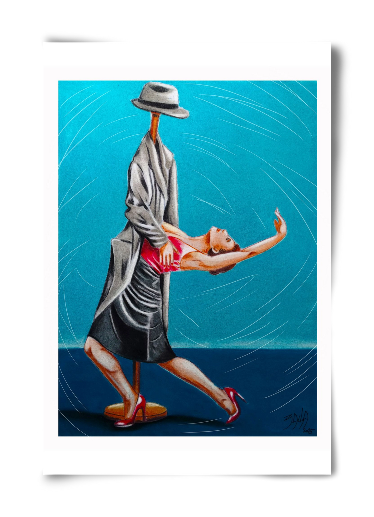 egyedül, 40x60 cm, Keret nélkül