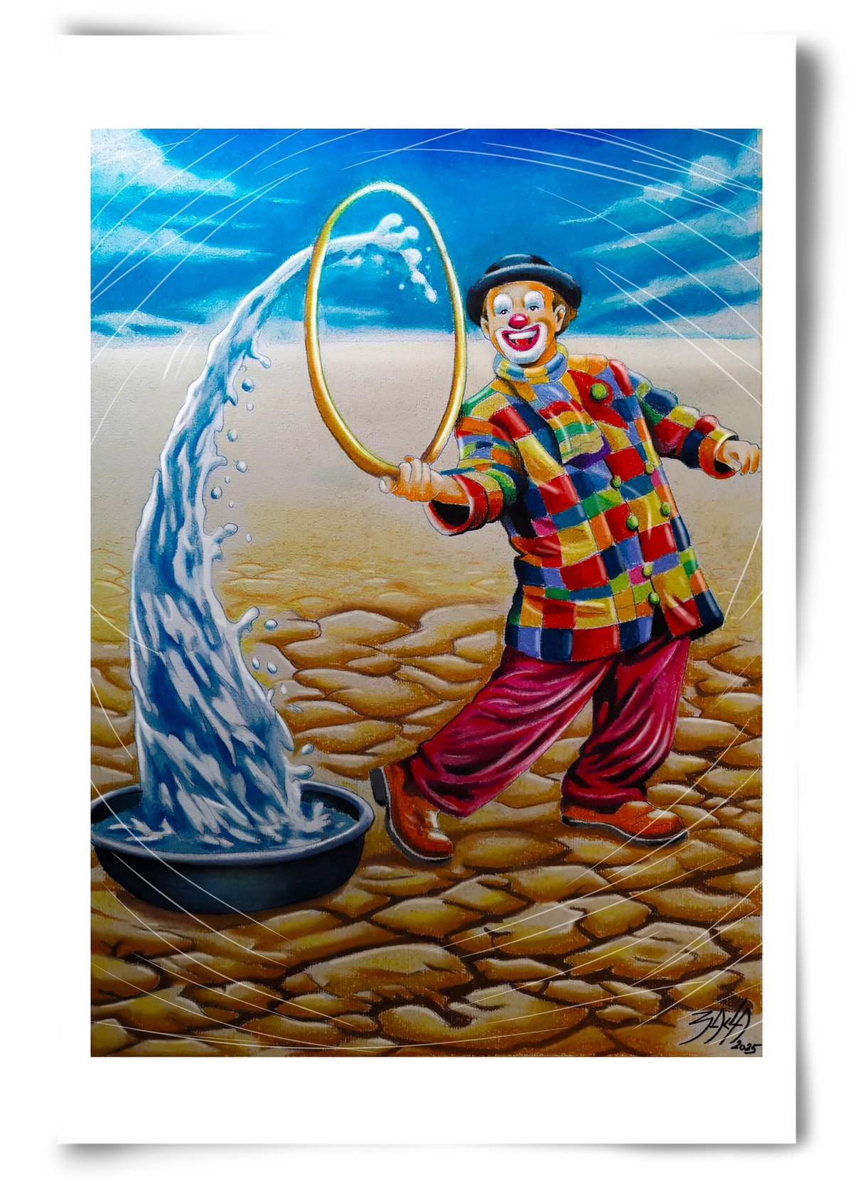 mutatvány, 60x90 cm, Keret nélkül