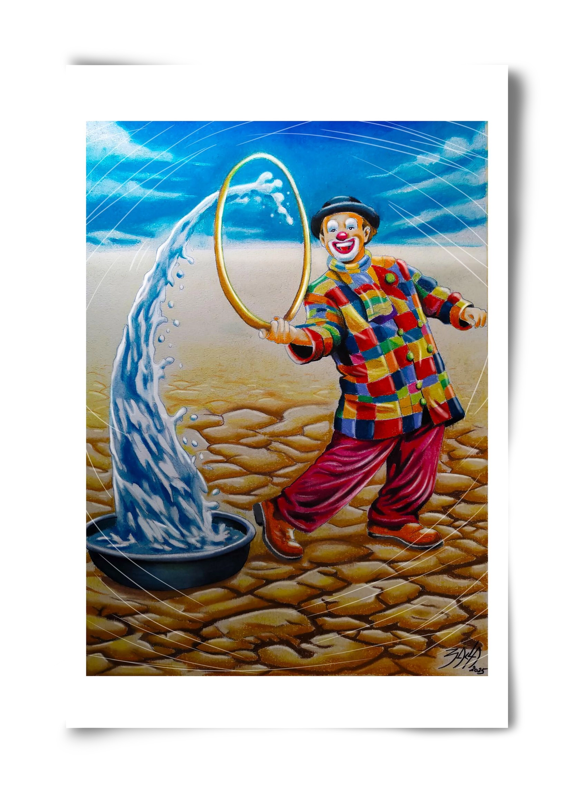 mutatvány, 40x60 cm, Keret nélkül