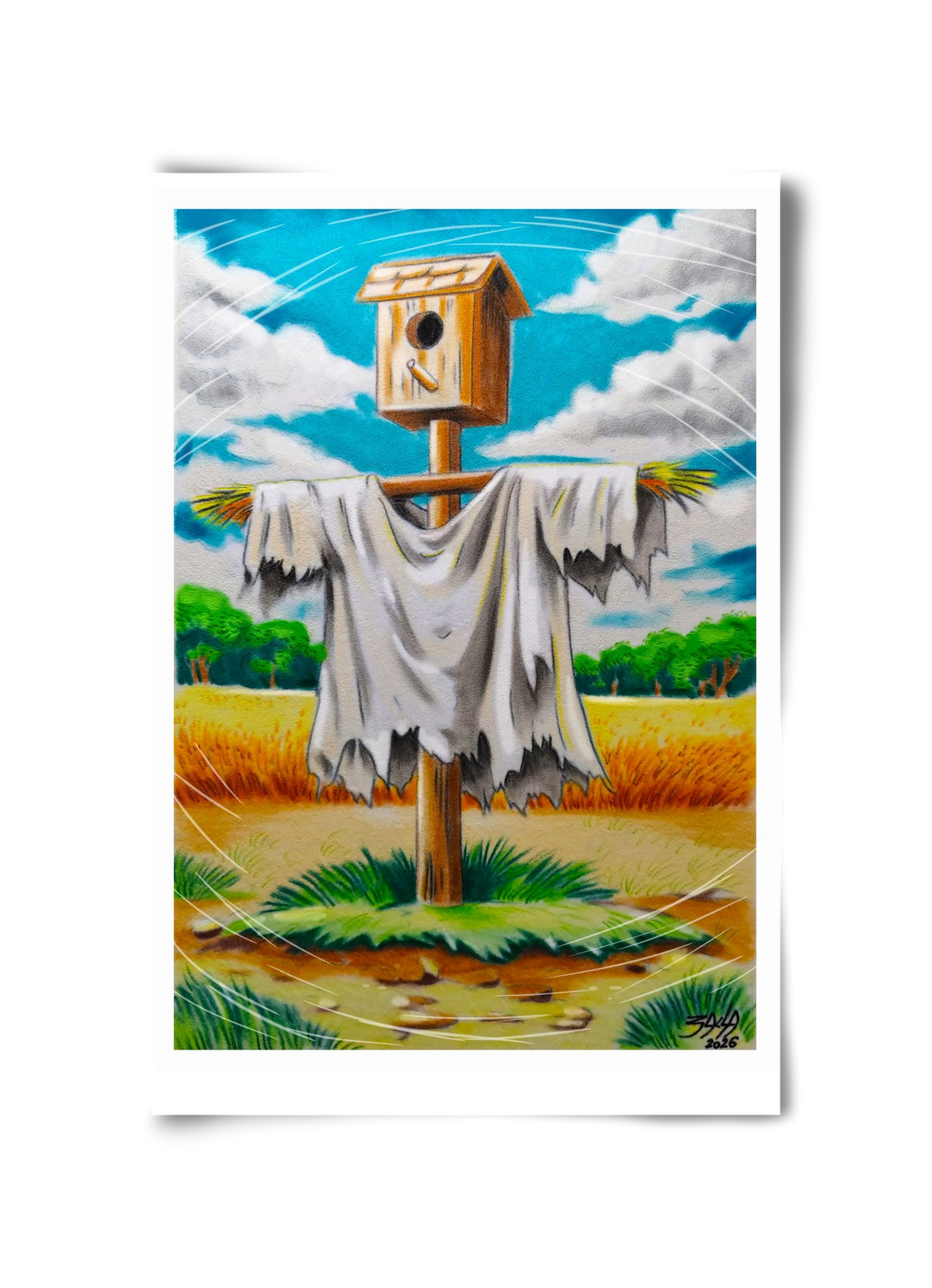 no comment, 30x45 cm, Keret nélkül