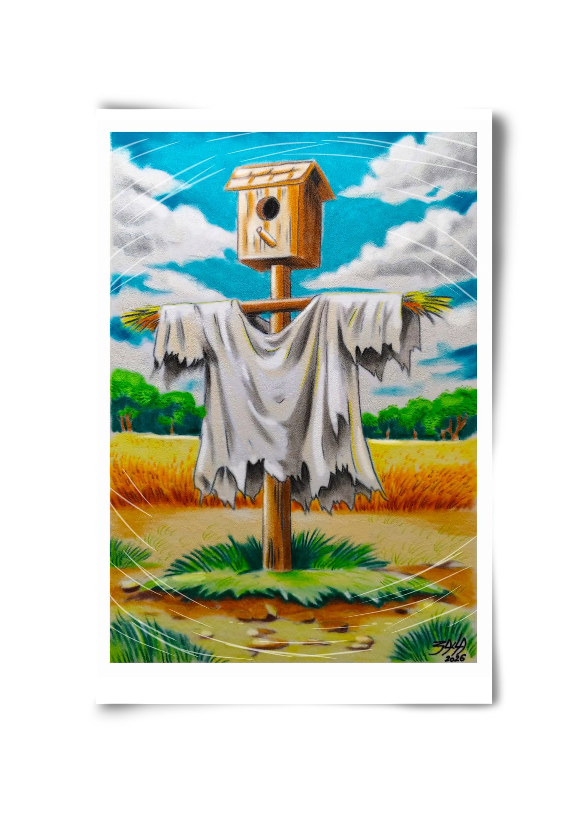 no comment, 30x45 cm, Keret nélkül