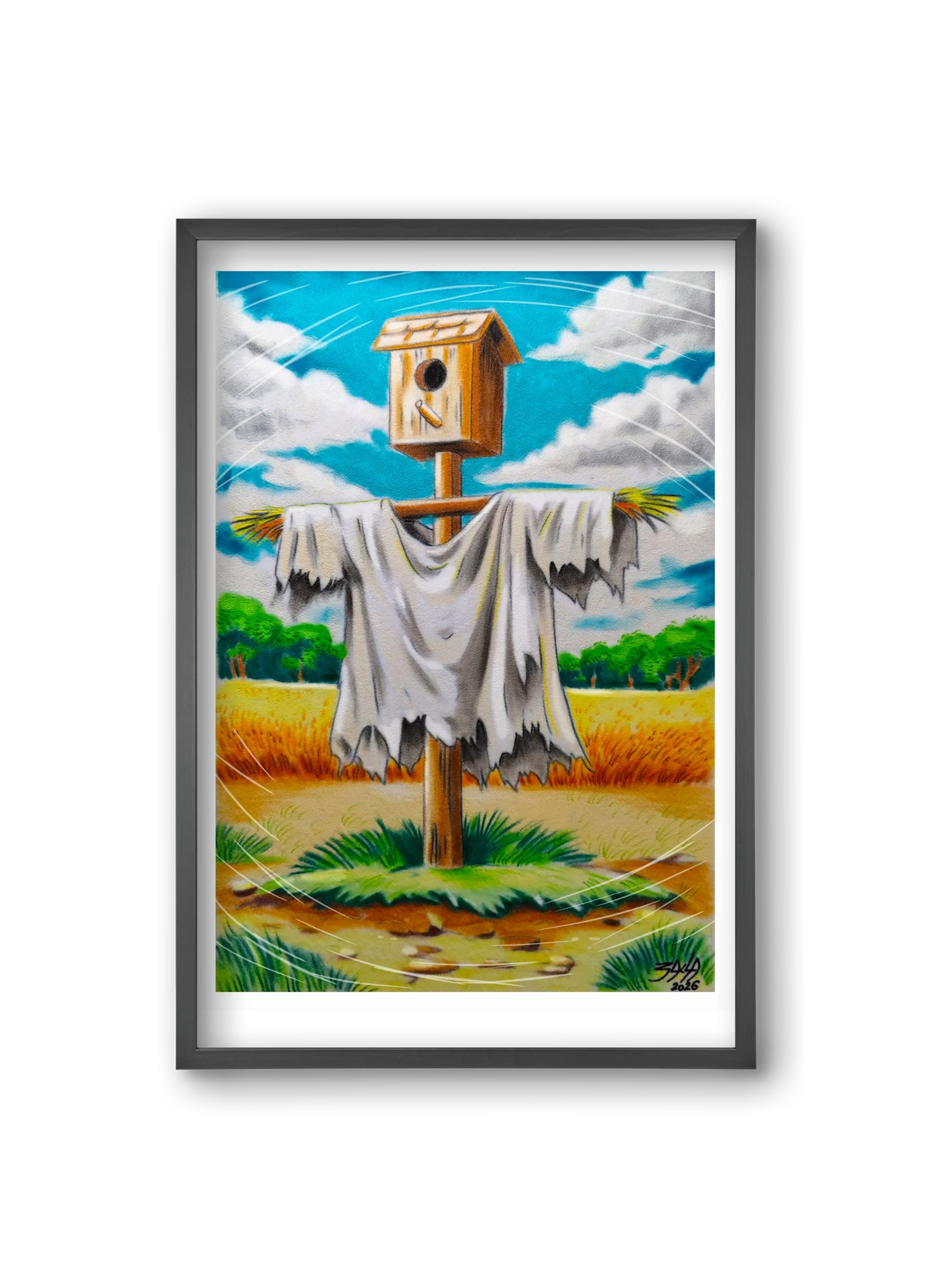 no comment, 20x30 cm (20x30 cm), Fekete keret