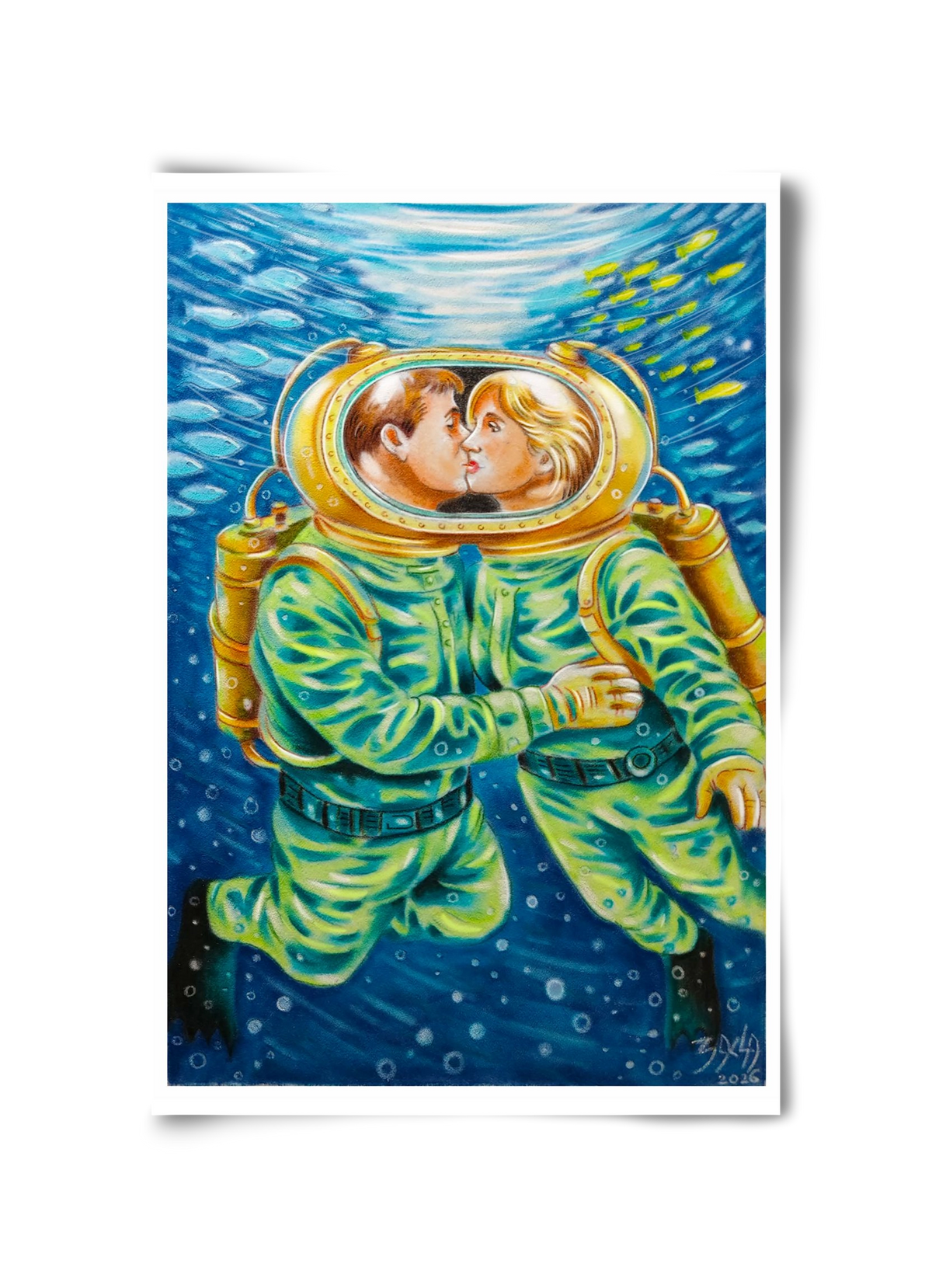 love, 30x45 cm, Keret nélkül