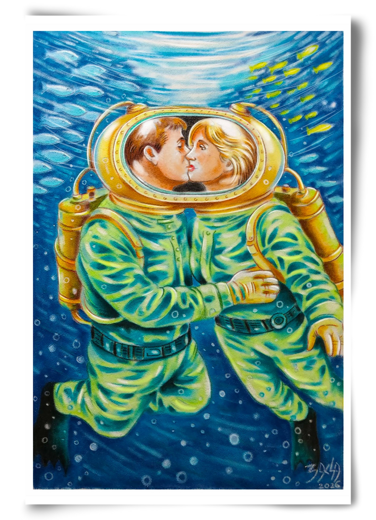 love, 60x90 cm, Keret nélkül