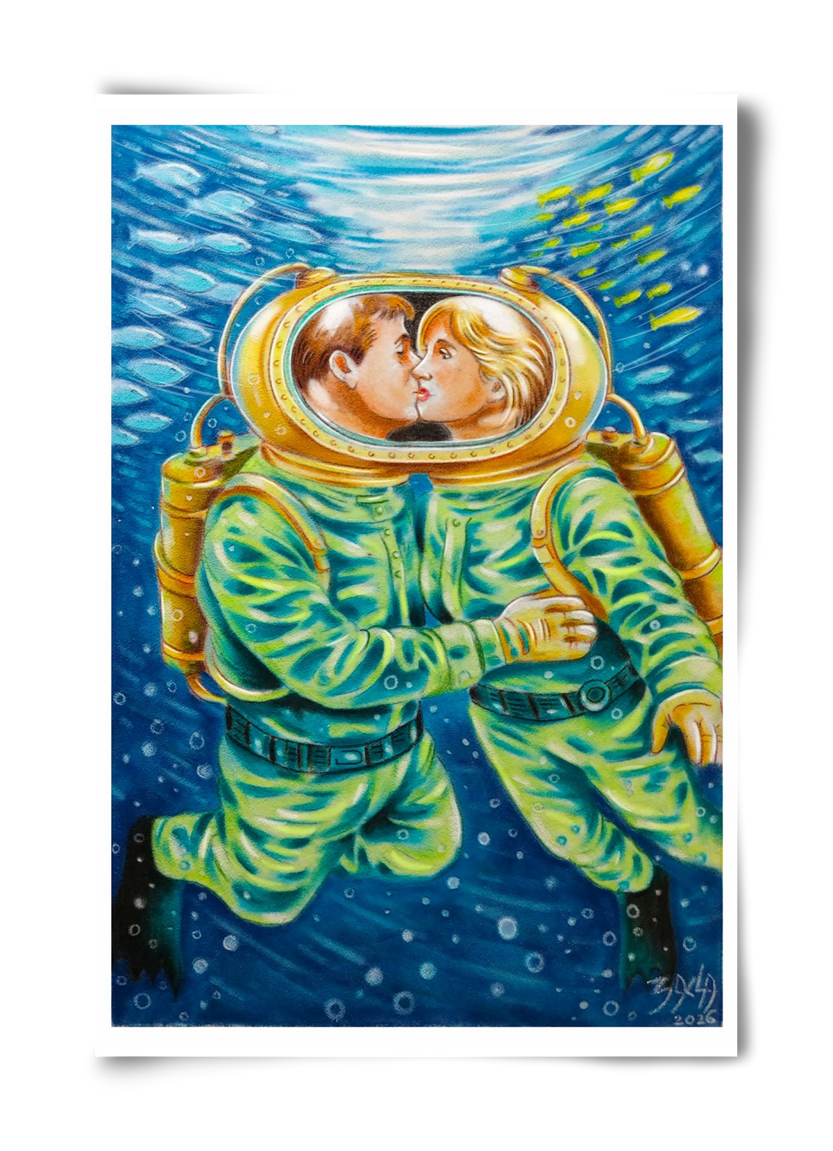 love, 40x60 cm, Keret nélkül