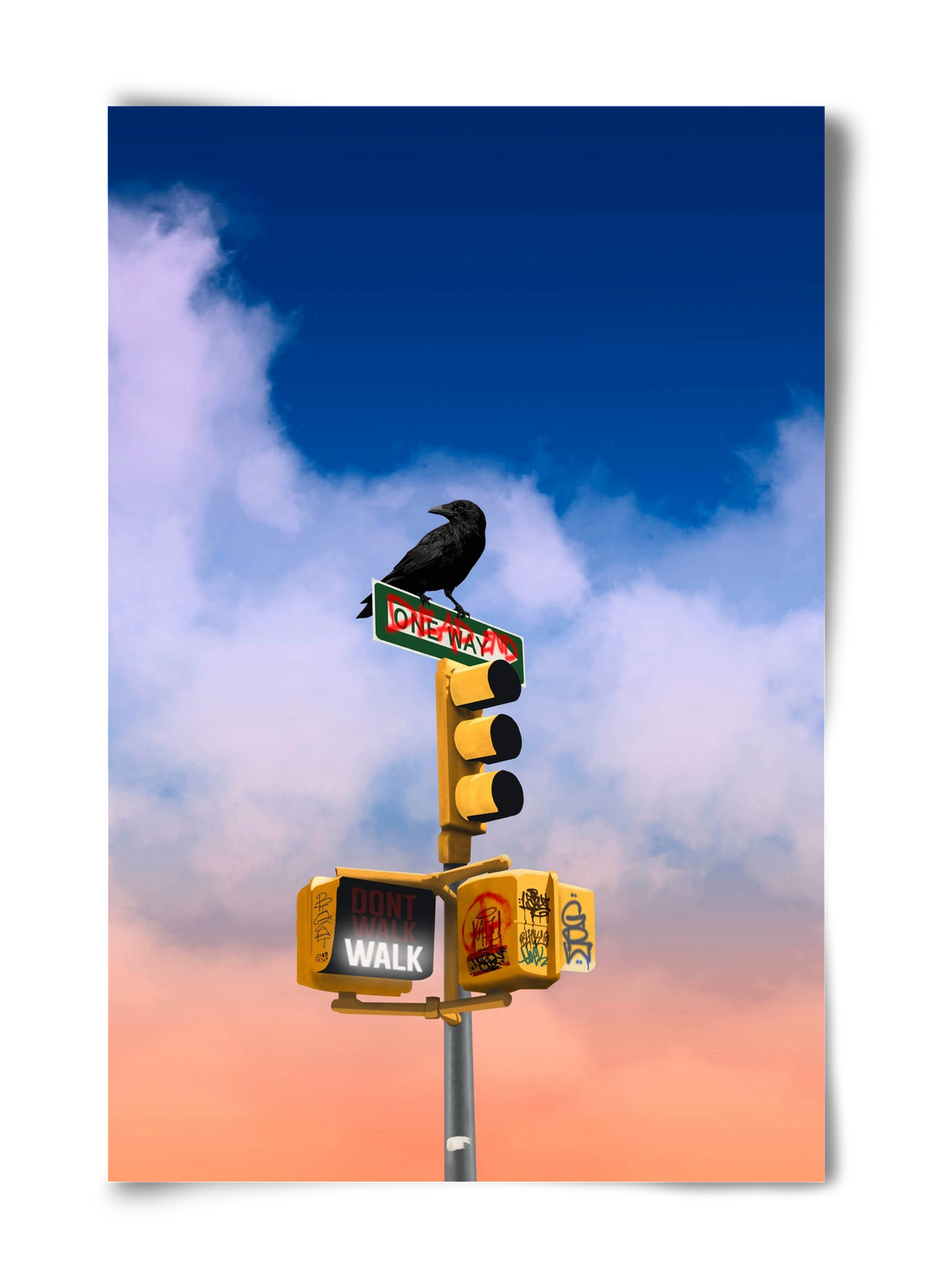 Dead end, 40x60 cm, Keret nélkül