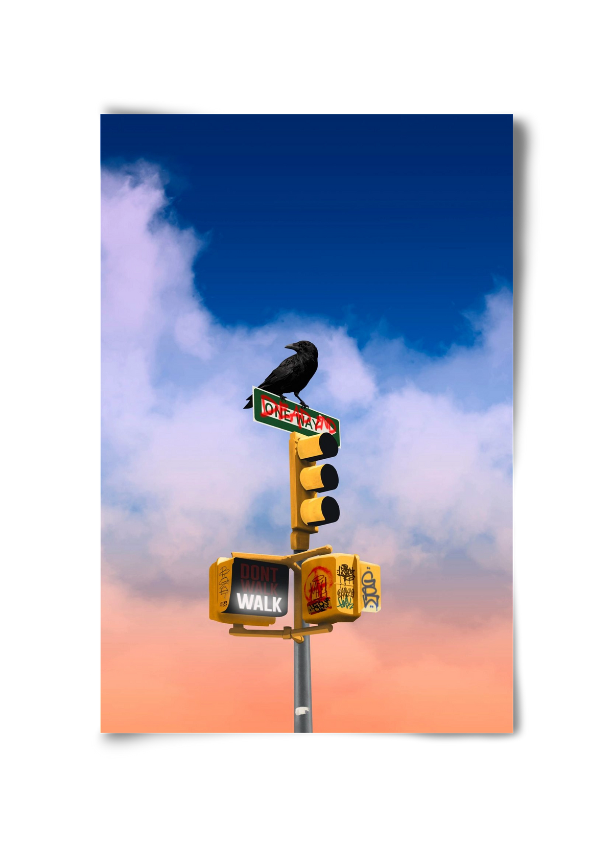 Dead end, 30x45 cm, Keret nélkül