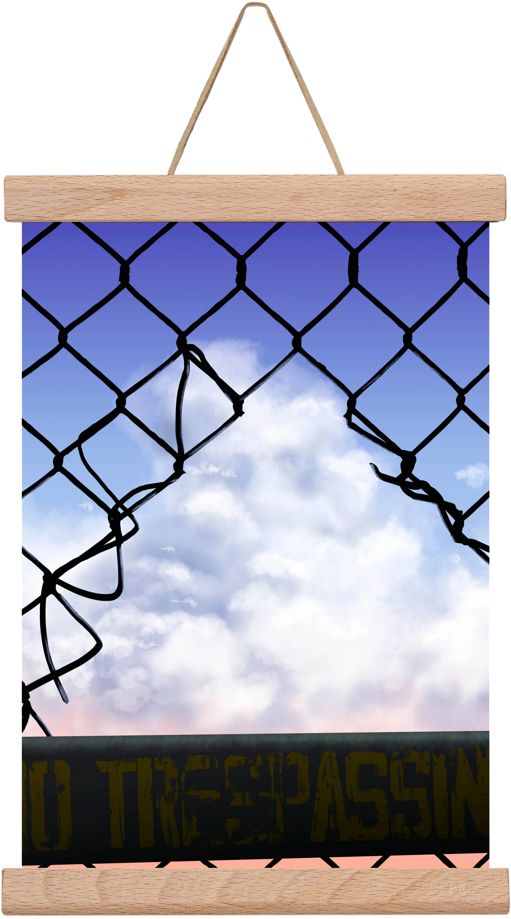 Gateway to freedom, 20x30 cm (20x30 cm), Tölgy akasztó
