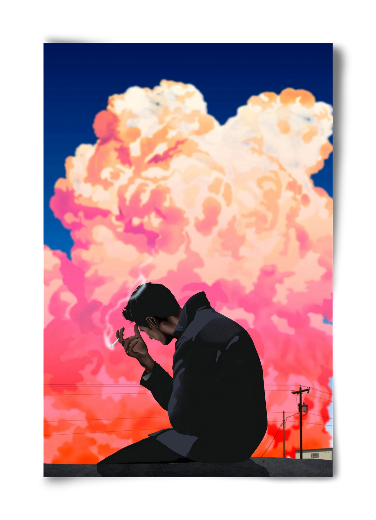 I, the storm, 40x60 cm, Keret nélkül