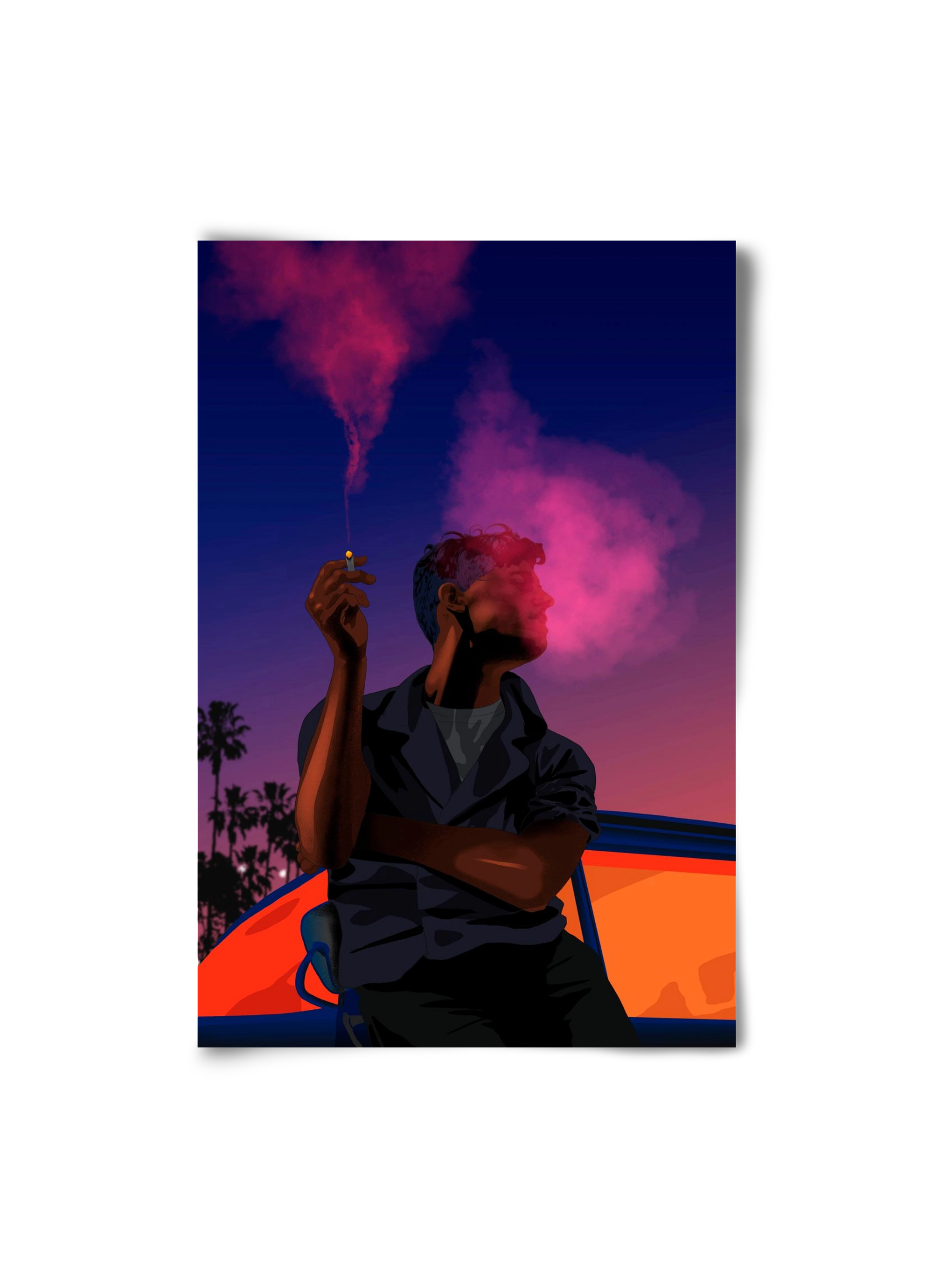 Waiting for you, 20x30 cm, Keret nélkül