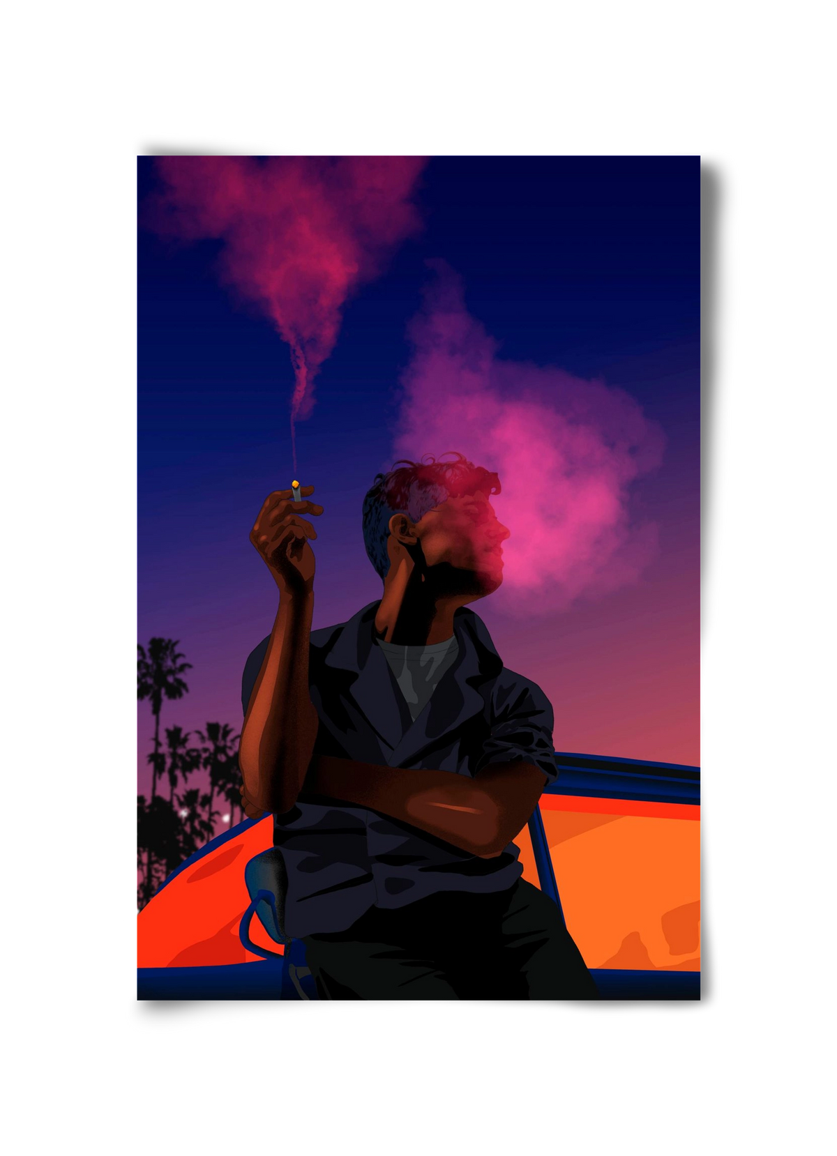 Waiting for you, 30x45 cm, Keret nélkül