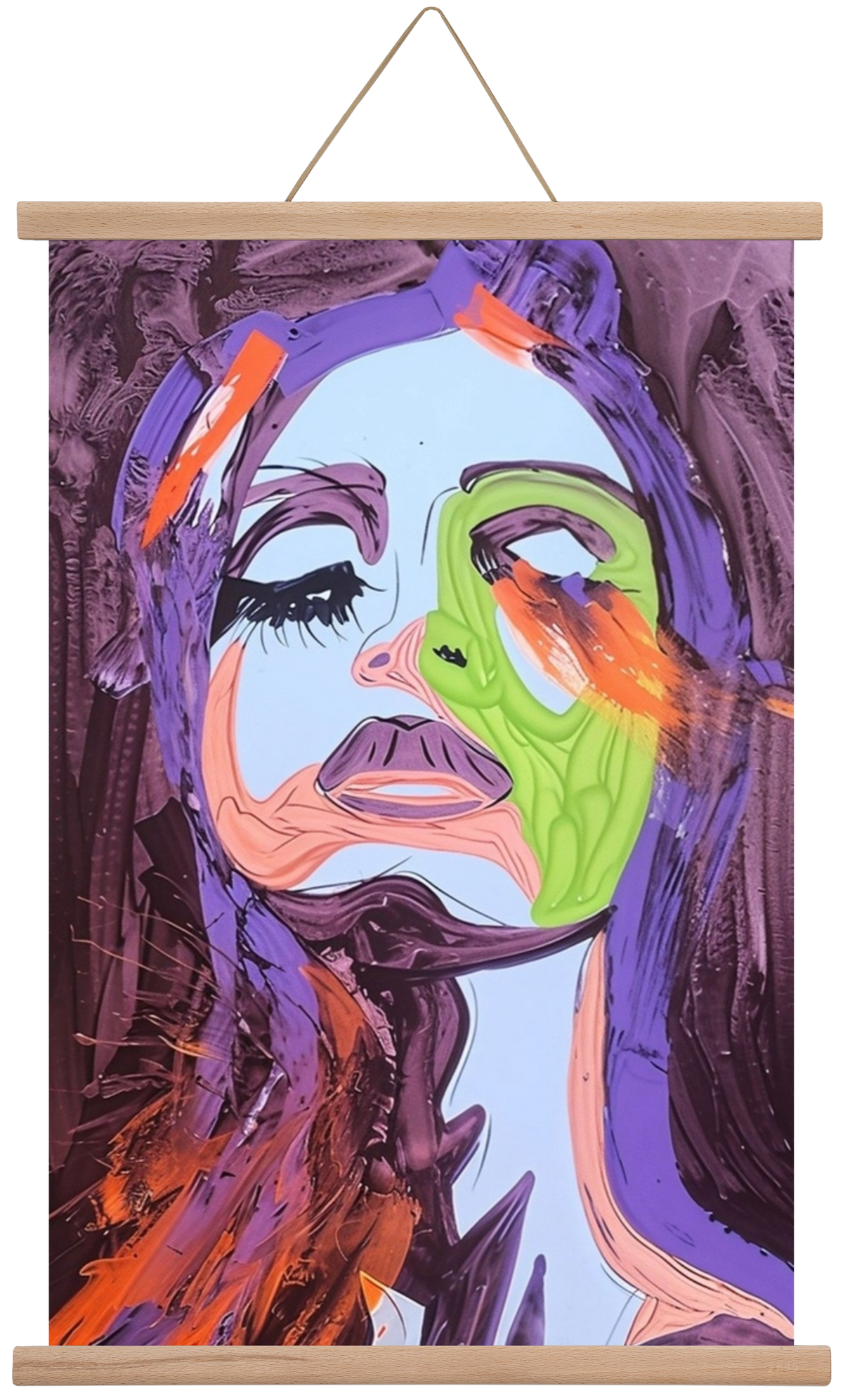 Bloom, 40x60 cm (40x60 cm), Tölgy akasztó